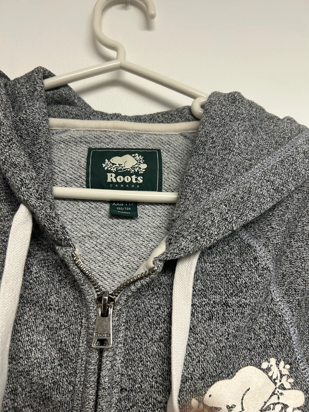 Roots Canada Grey Zip-Up Hoodie and Sweatpants Set - photo 4