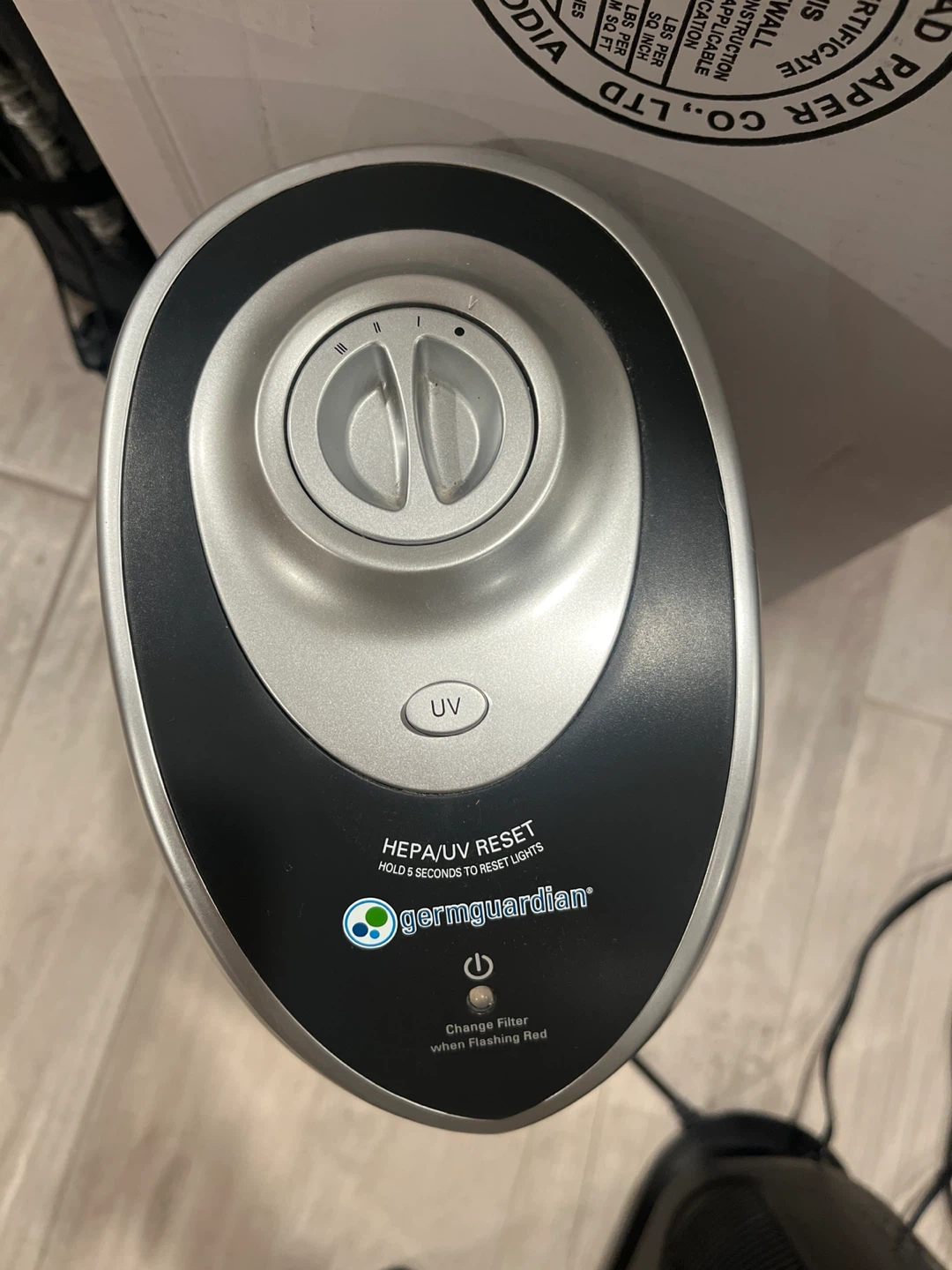 GermGuardian HEPA Air Purifier with UV-C Light