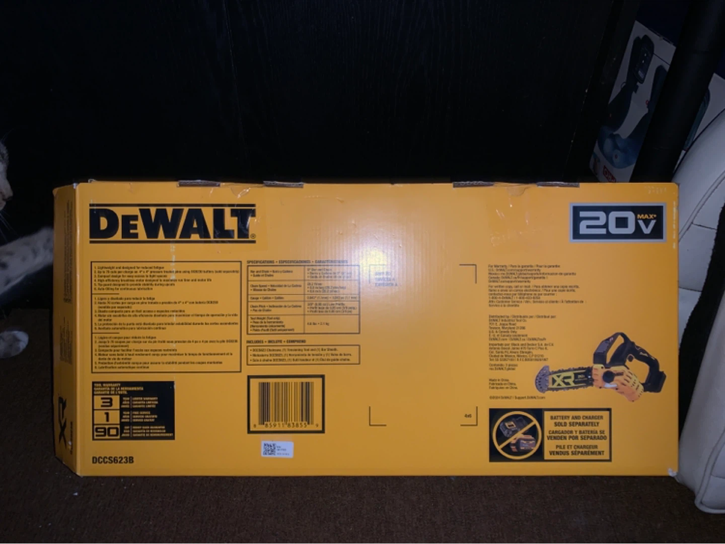 DeWalt chainsaw (Tool Only) - photo 2