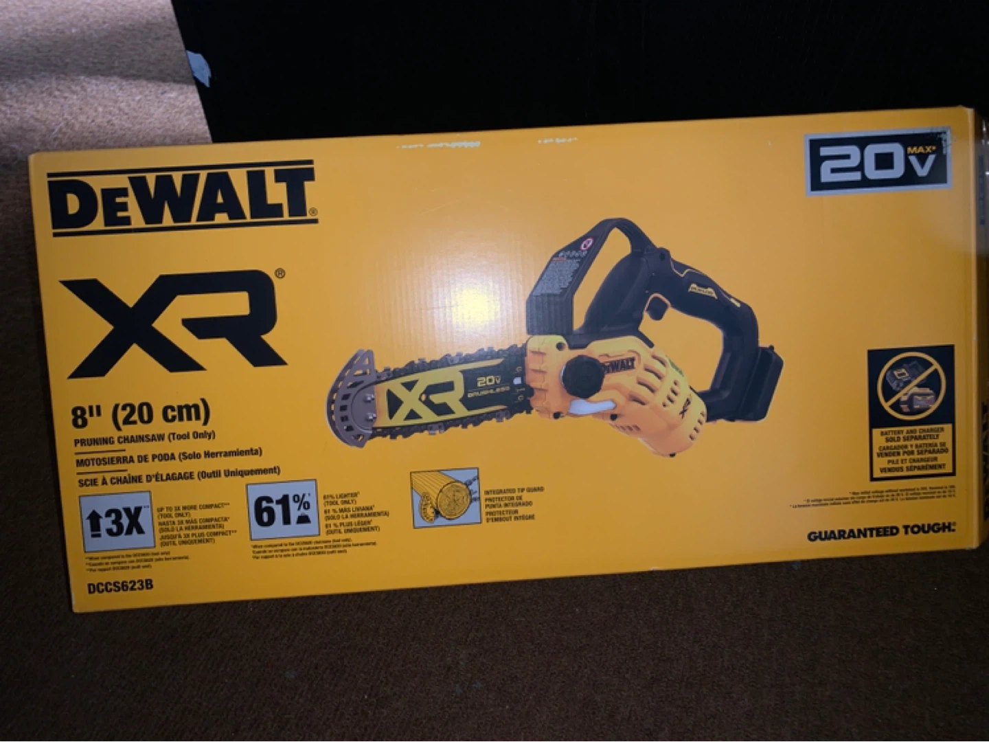DeWalt chainsaw (Tool Only)