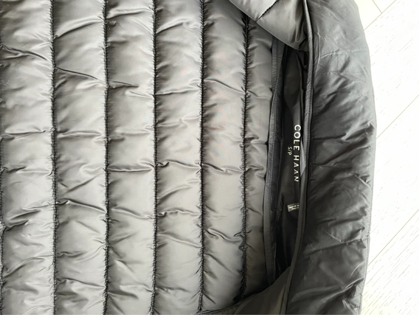 Cole Haan Puffer Vest - Black - Size S/P - photo 3