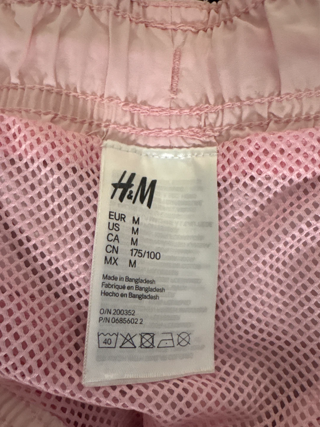 H&M Pink Swim Trunks - Medium - photo 3