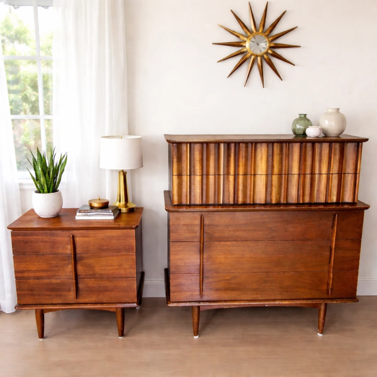 Mid century modern dresser