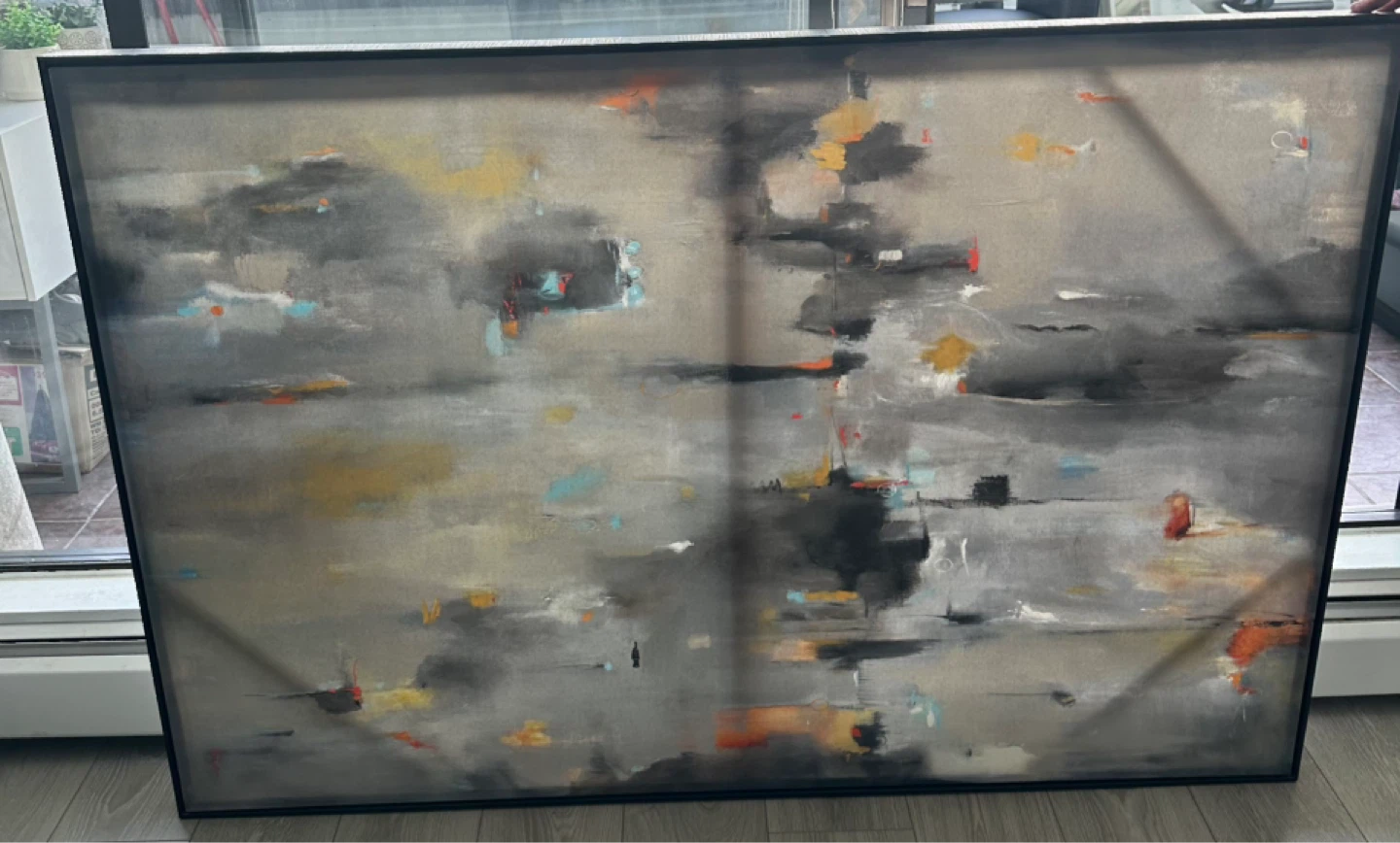 Framed Abstract Wall Art - photo 2