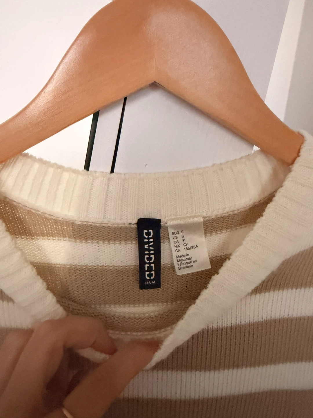 H&M Striped Crop top - Size S - photo 2