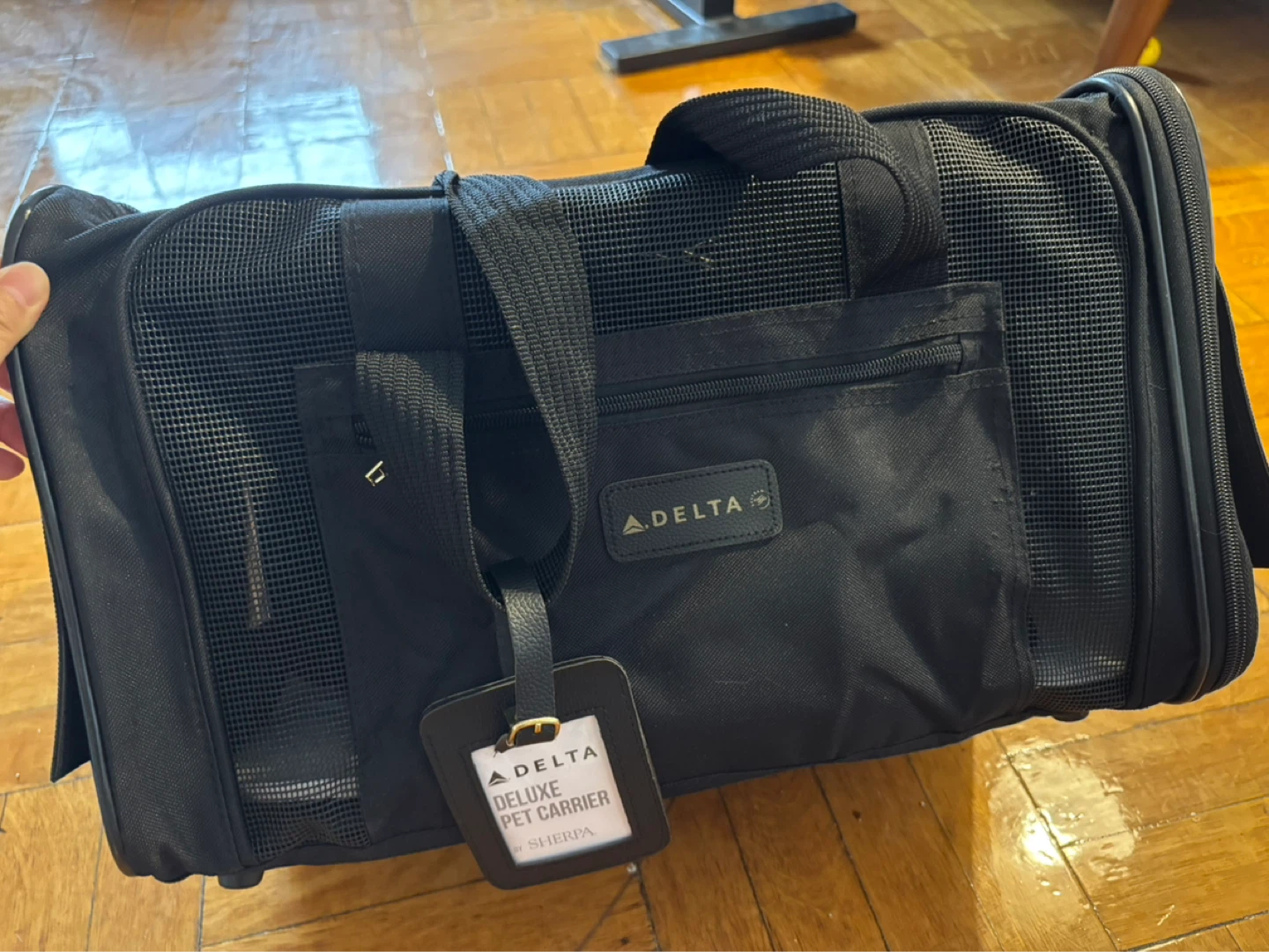 Delta Airlines Deluxe Pet Carrier by Sherpa