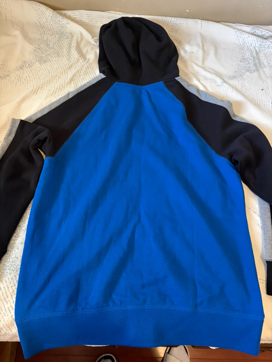 EXPRESS Men's Blue Zip-Up Hoodie - photo 5
