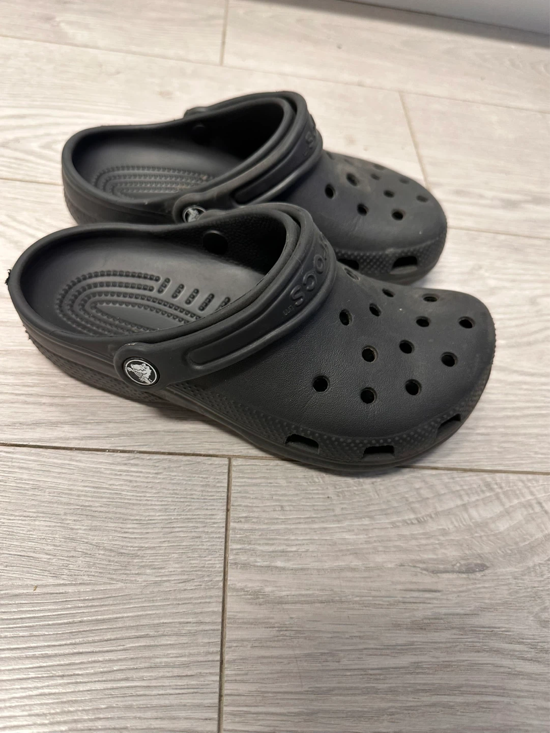 Black Crocs Kids Size J2 - photo 2