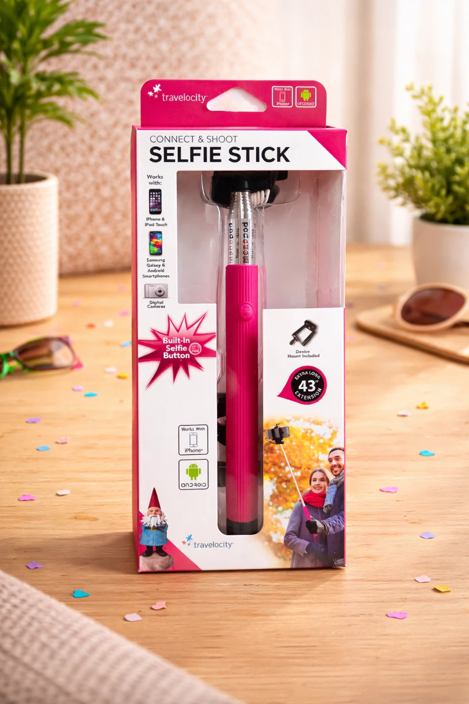 Travelocity Connect & Shoot Selfie Stick