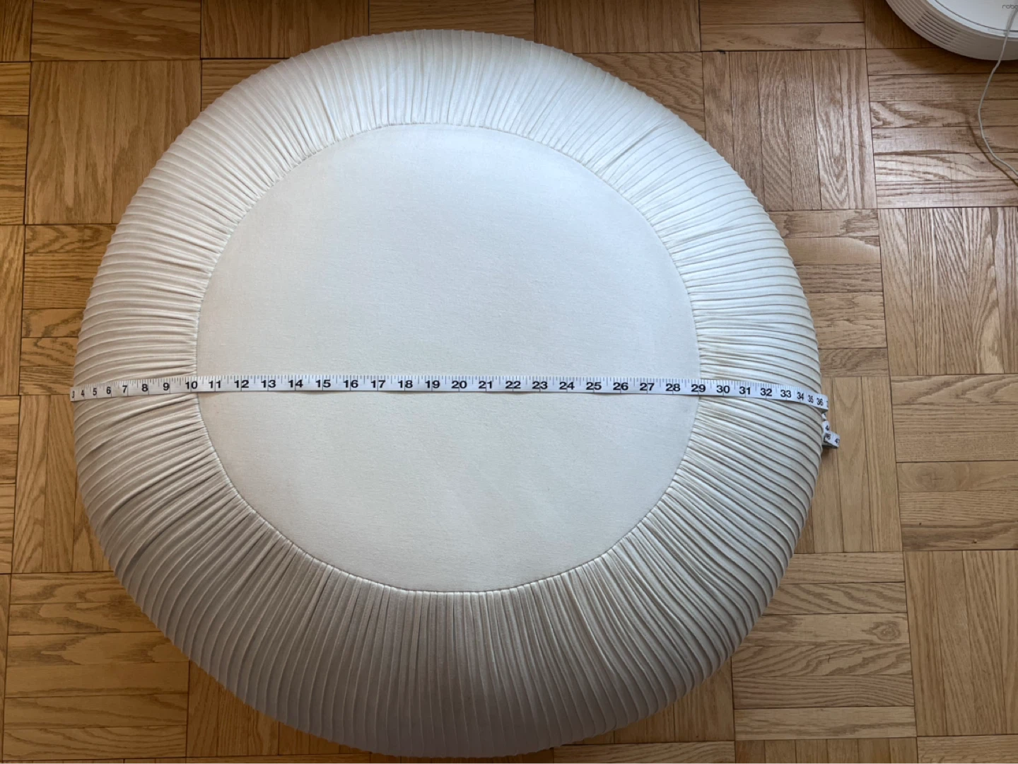 Karaman Pintuck Pouf Ottoman - photo 5
