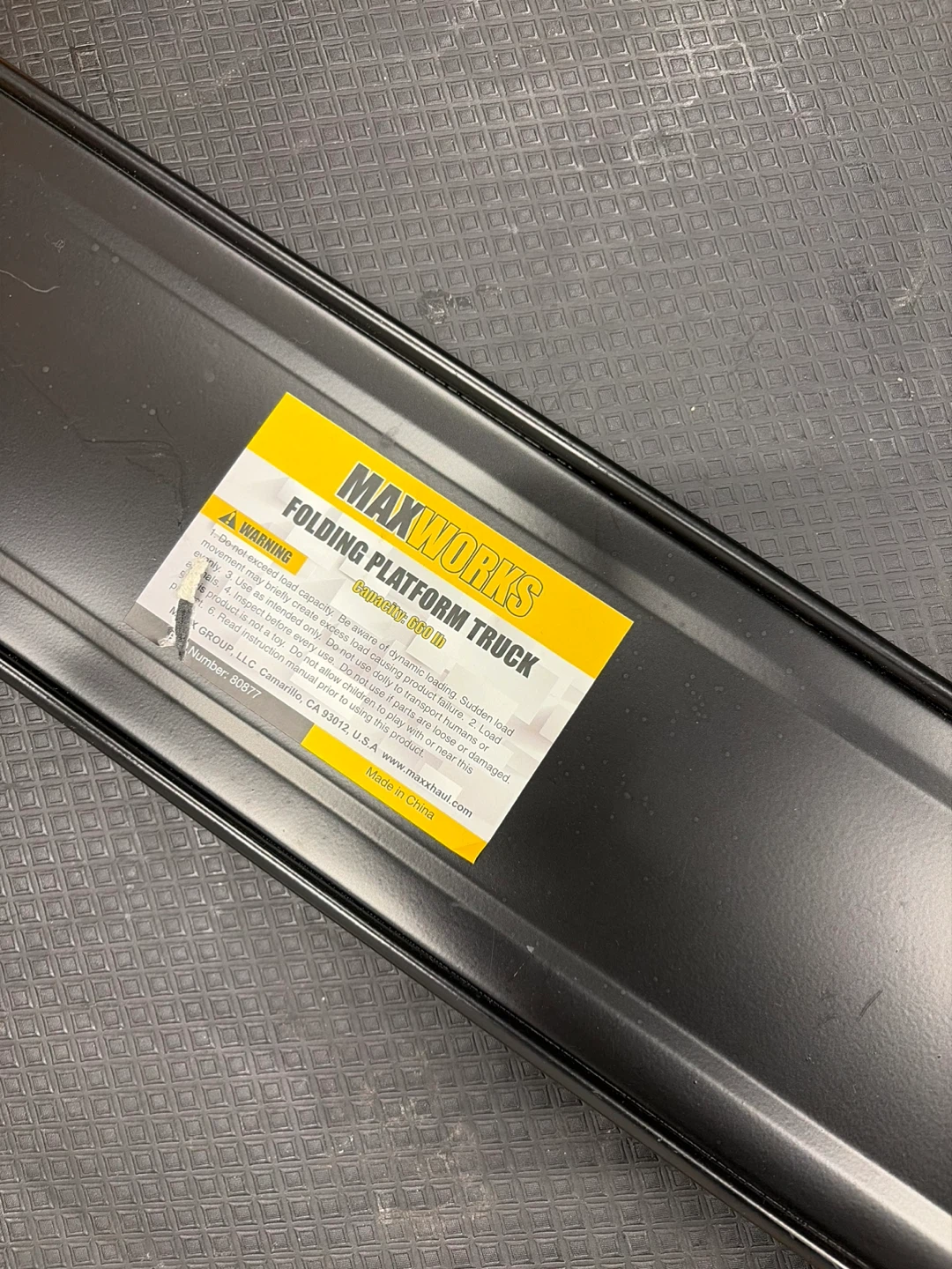 MaxWorks Folding Platform Truck Dolly - photo 3