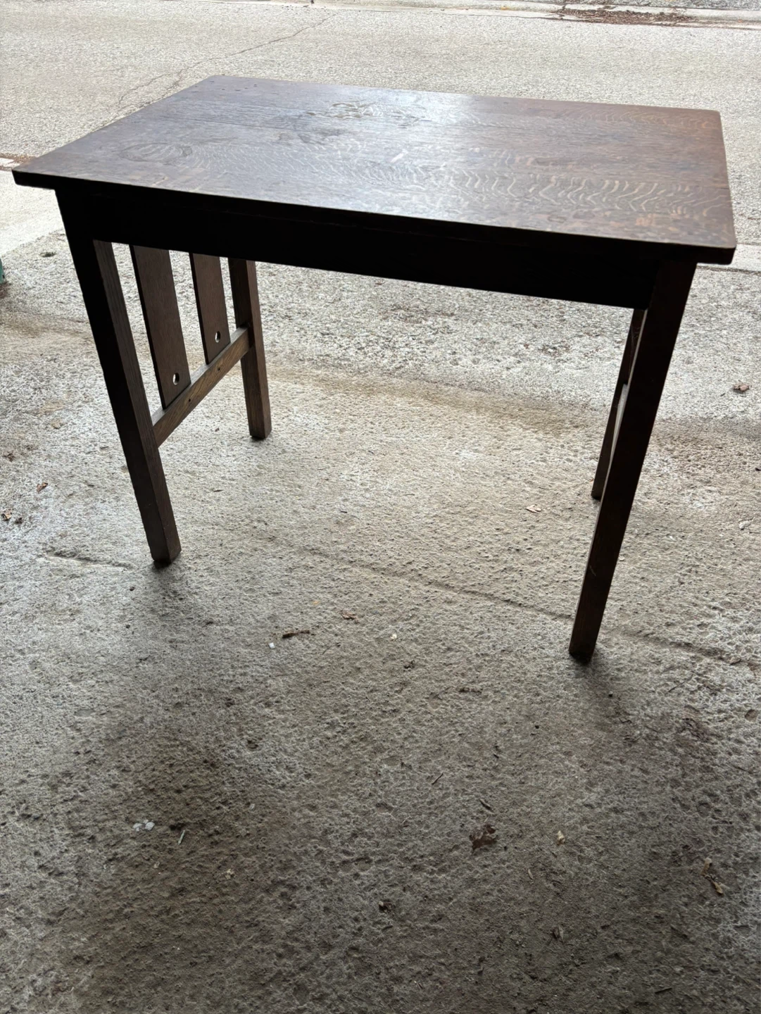 Vintage Oak Side Table