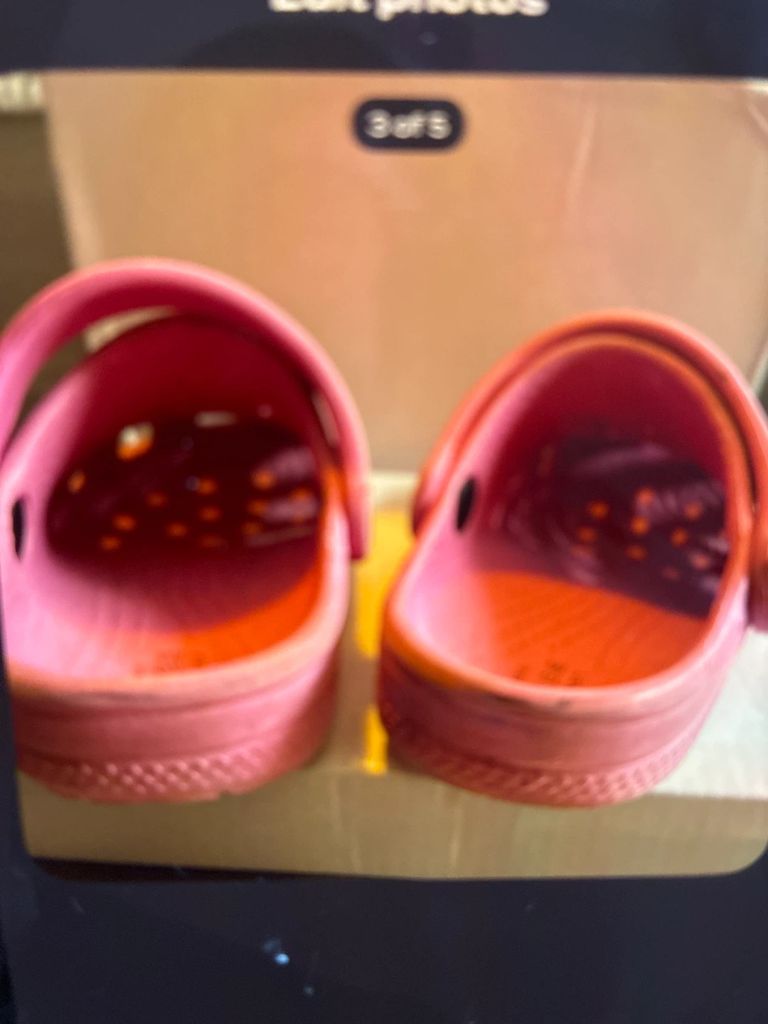 Toddler size 7 Pink Crocs Kids Clogs - photo 3