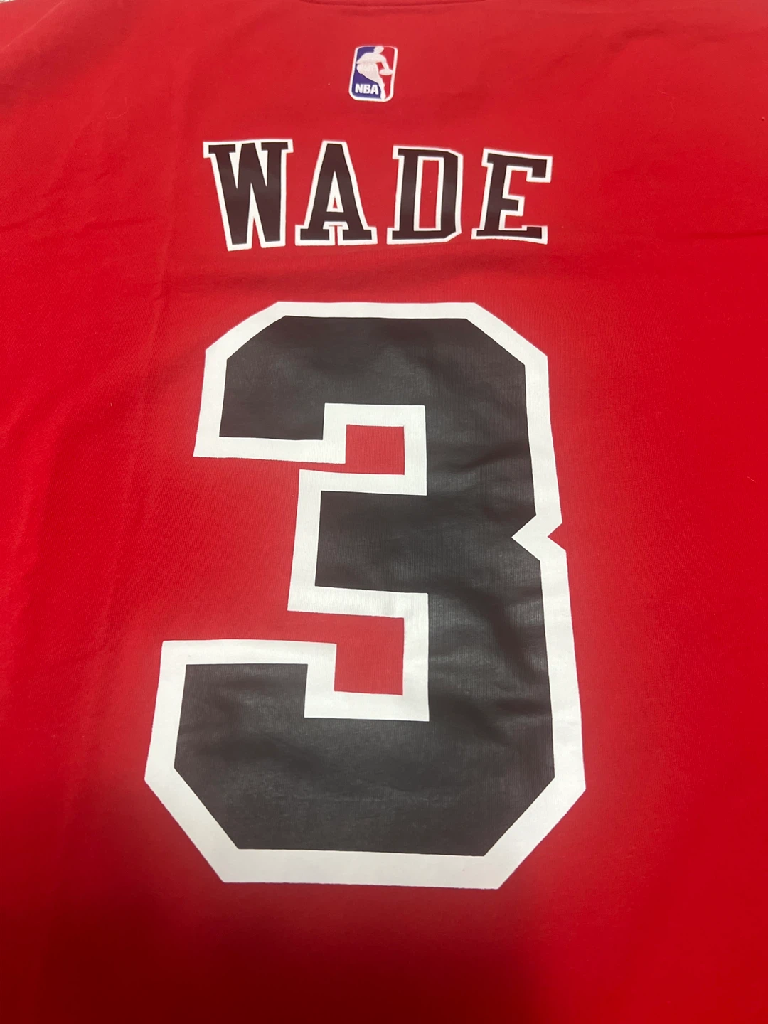 NBastore Exclusive Chicago Bulls Wade #3 T-Shirt XL - photo 3
