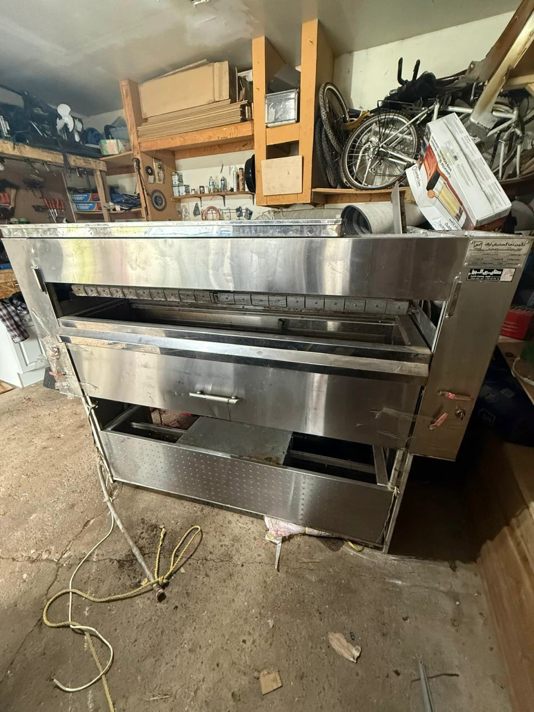 Commercial Stainless Steel Gas Oven / Grill