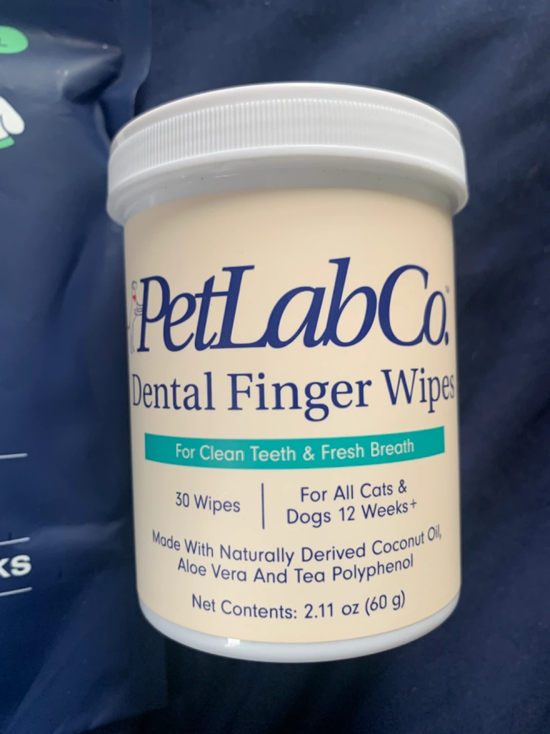 Petlabco prebiotic 6 dental sticks + 30 Dental Finger Wipes - photo 3