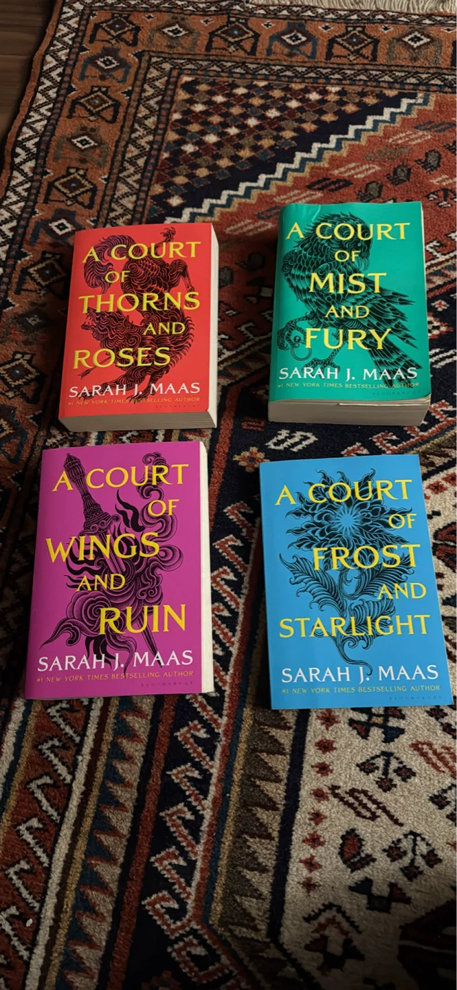 A Court of Thorns and Roses Series by Sarah J. Maas (4 Books)
