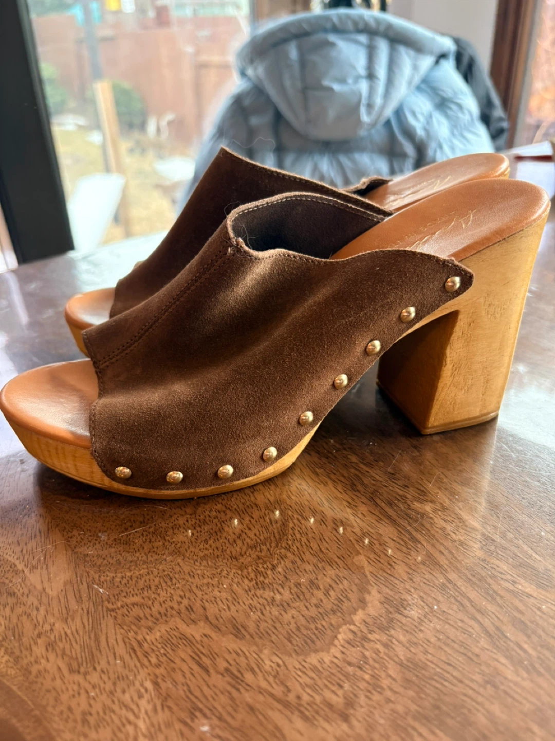 Heeled clogs - photo 3