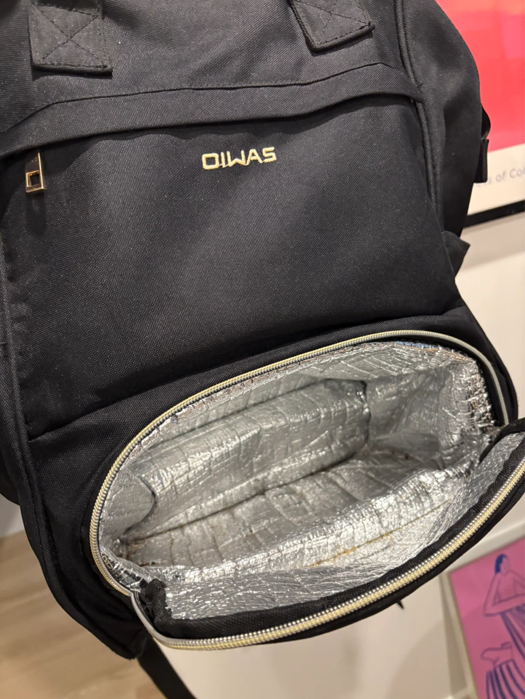 DIWAS Black Insulated and laptop Backpack - photo 4