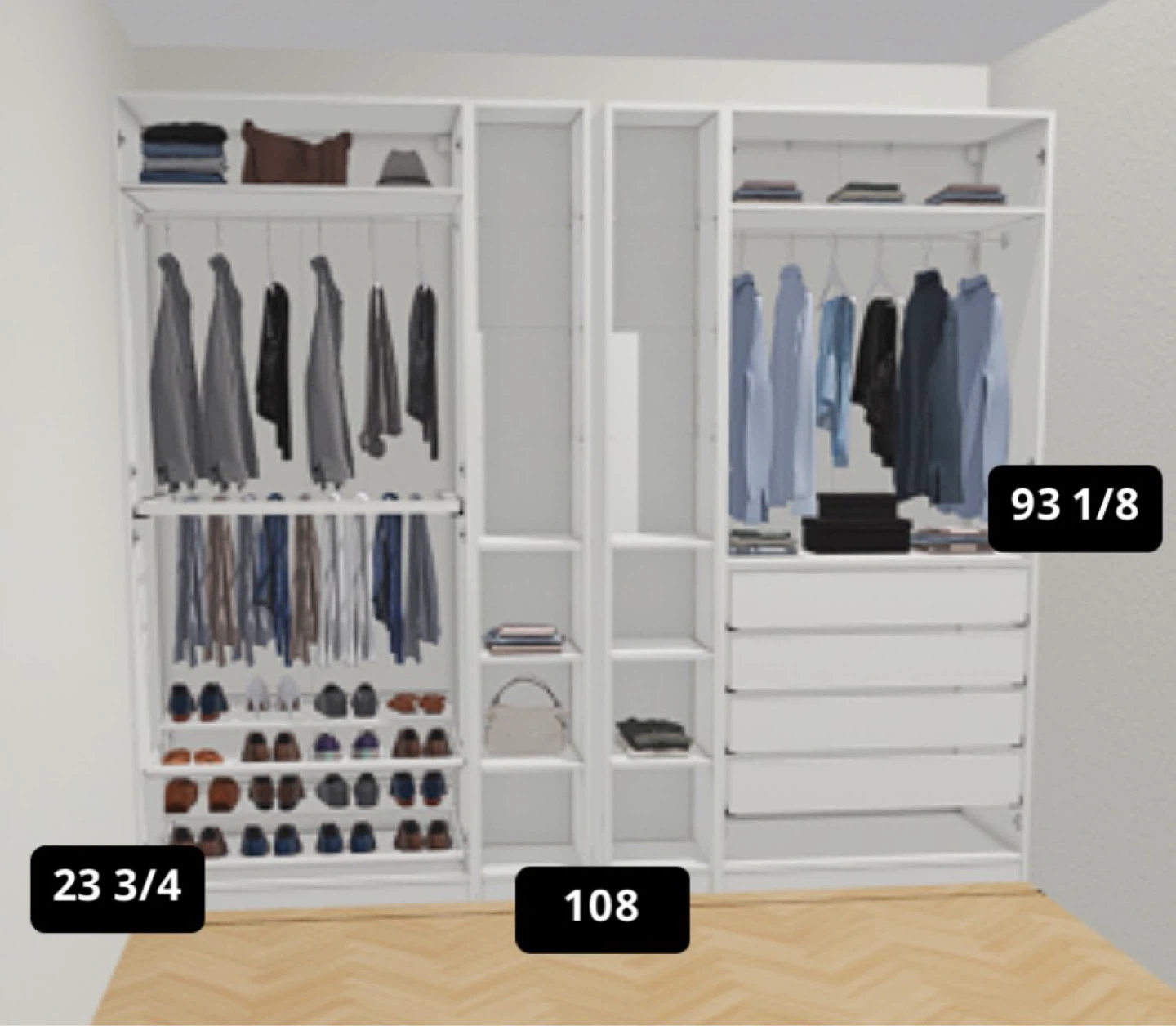 BRAND NEW Closet Ikea PAX System – Still in Box - photo 2