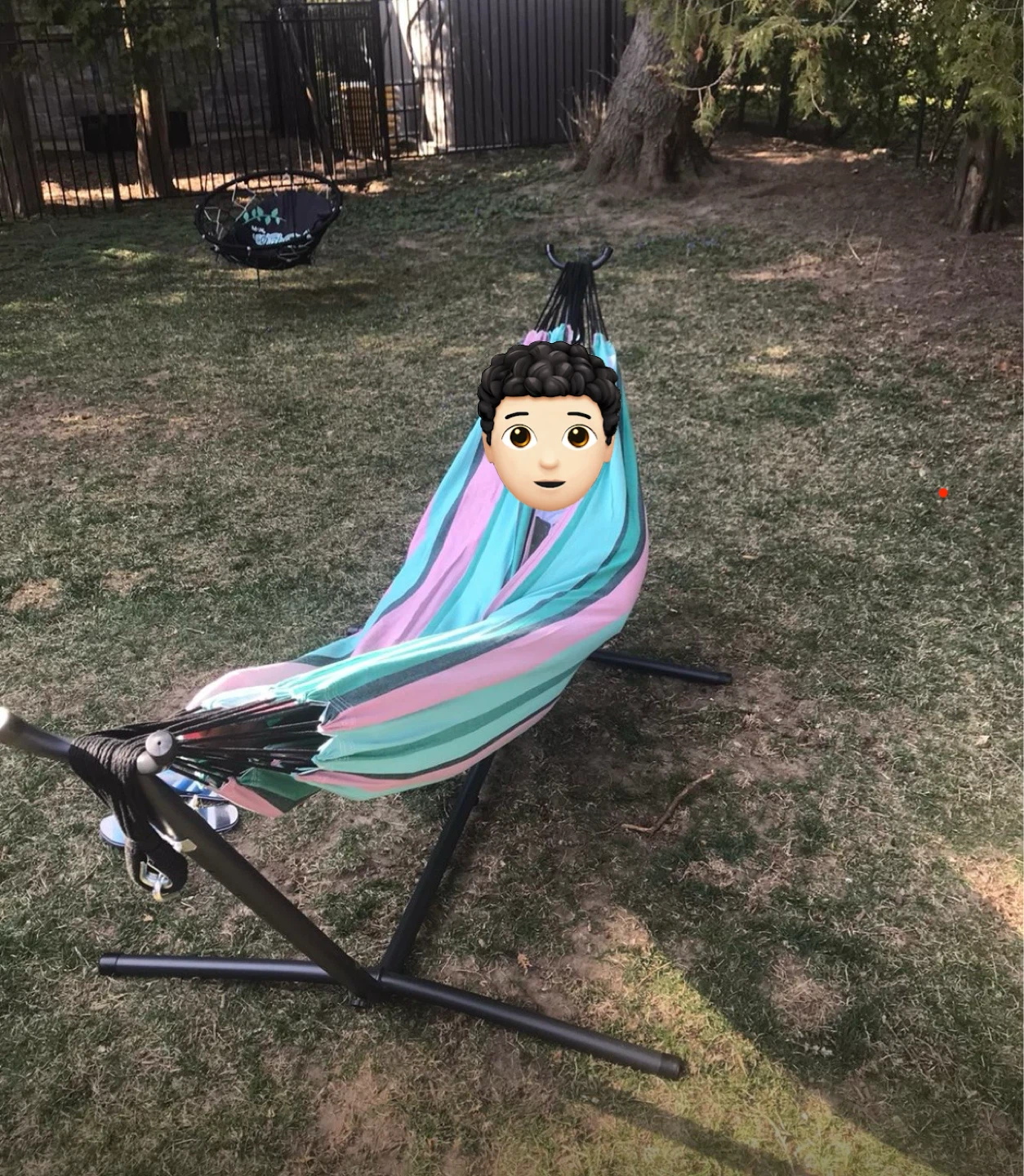 Vivere Cotton Hammock with Stand - photo 3
