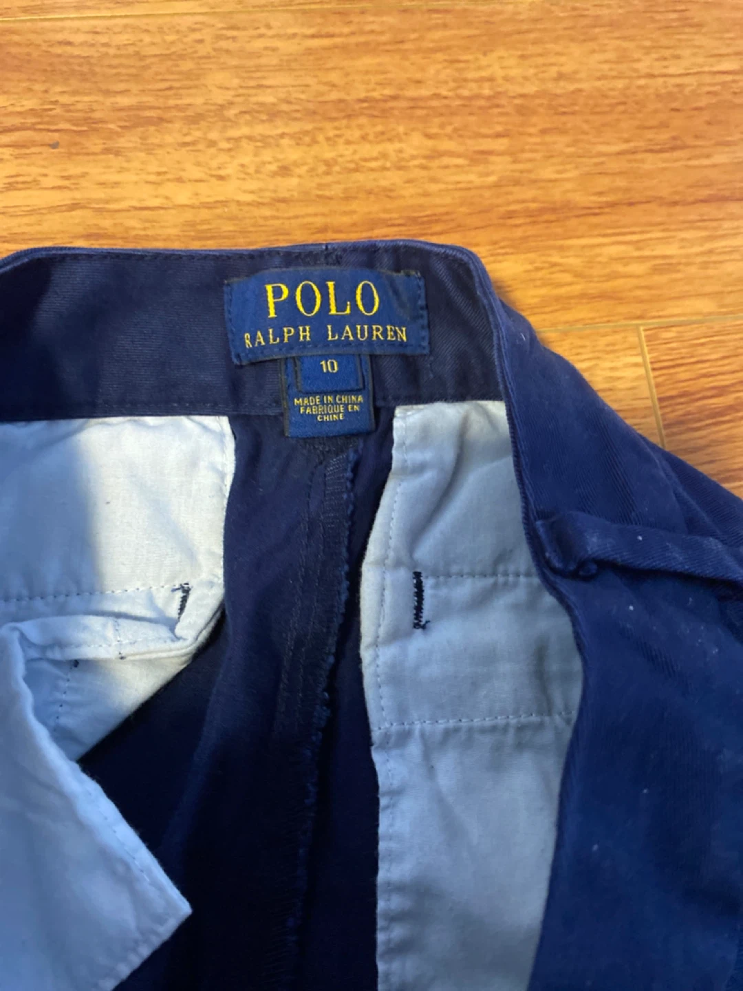 Polo Ralph Lauren Kids Navy Chino Pants Size 10 - photo 5
