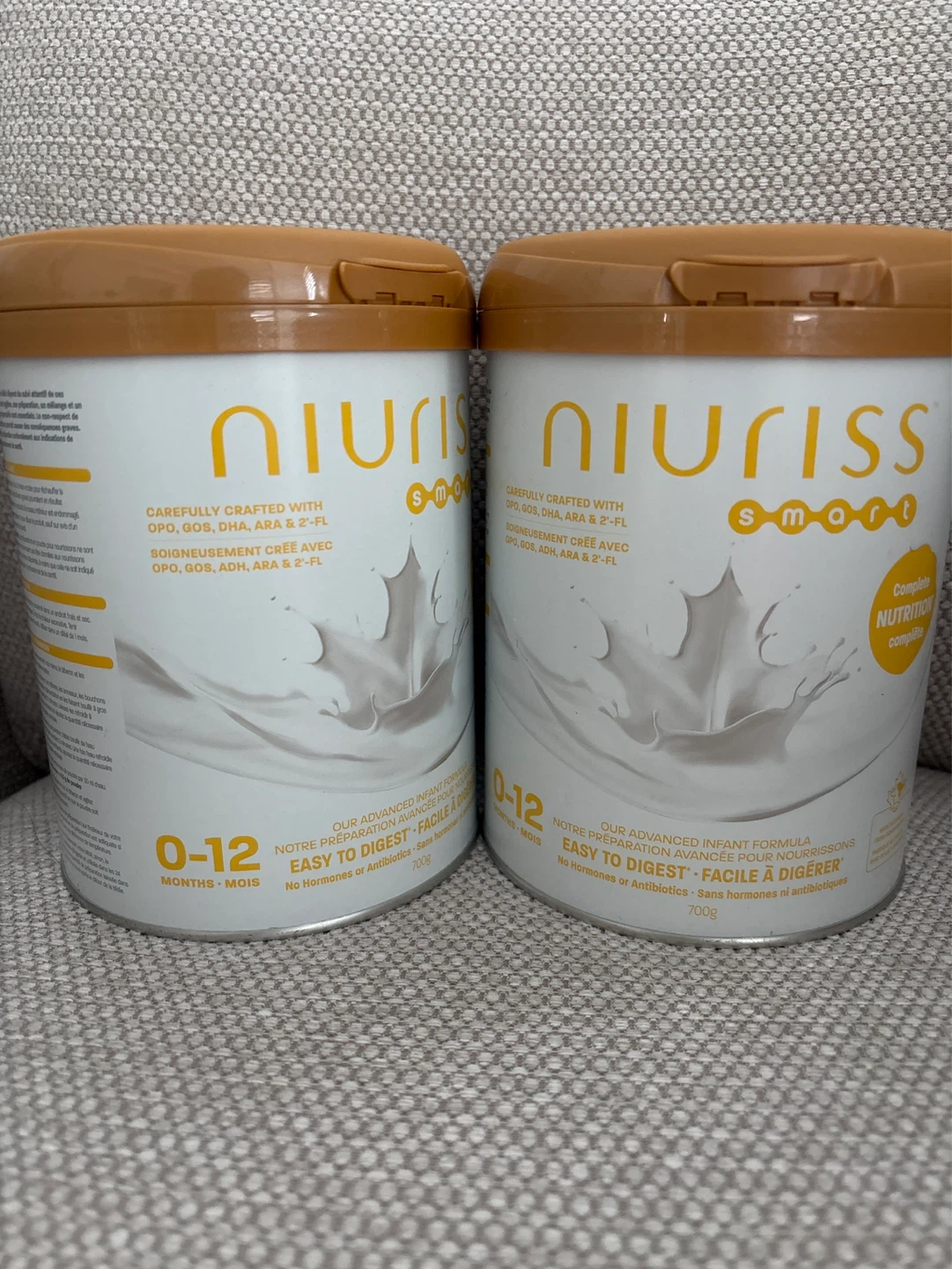 Niuriss Smart Infant Formula 0-12 Months - 2 x 700g