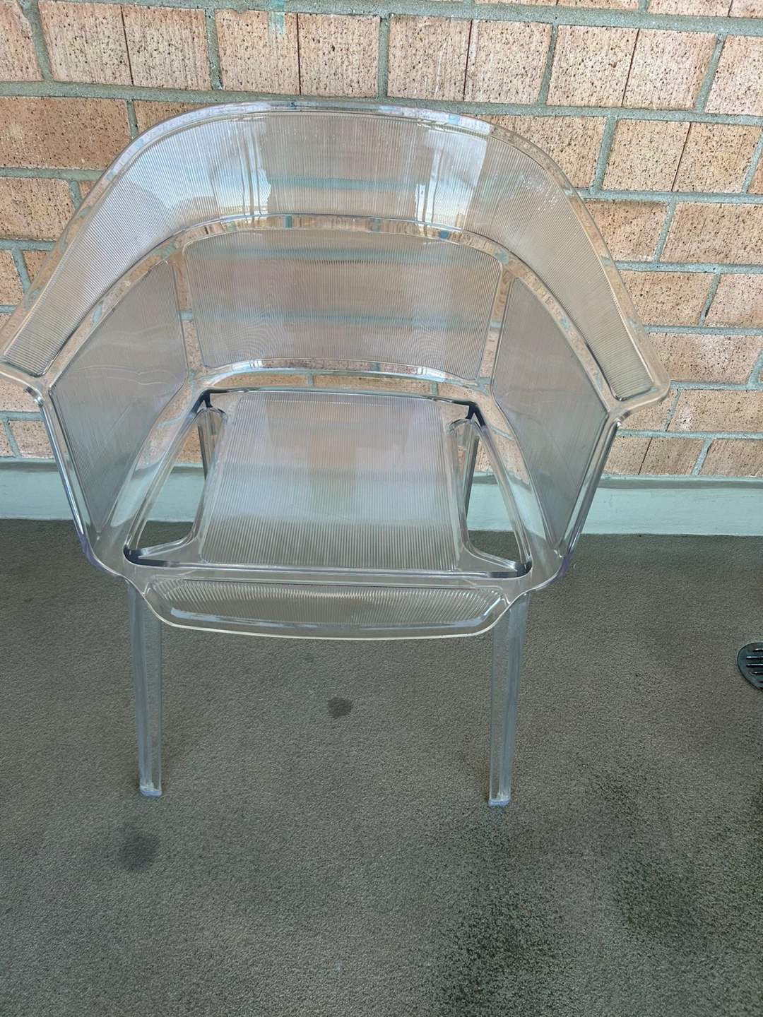 Clear Acrylic Accent Chair-MAKE ME AN OFFER - photo 2