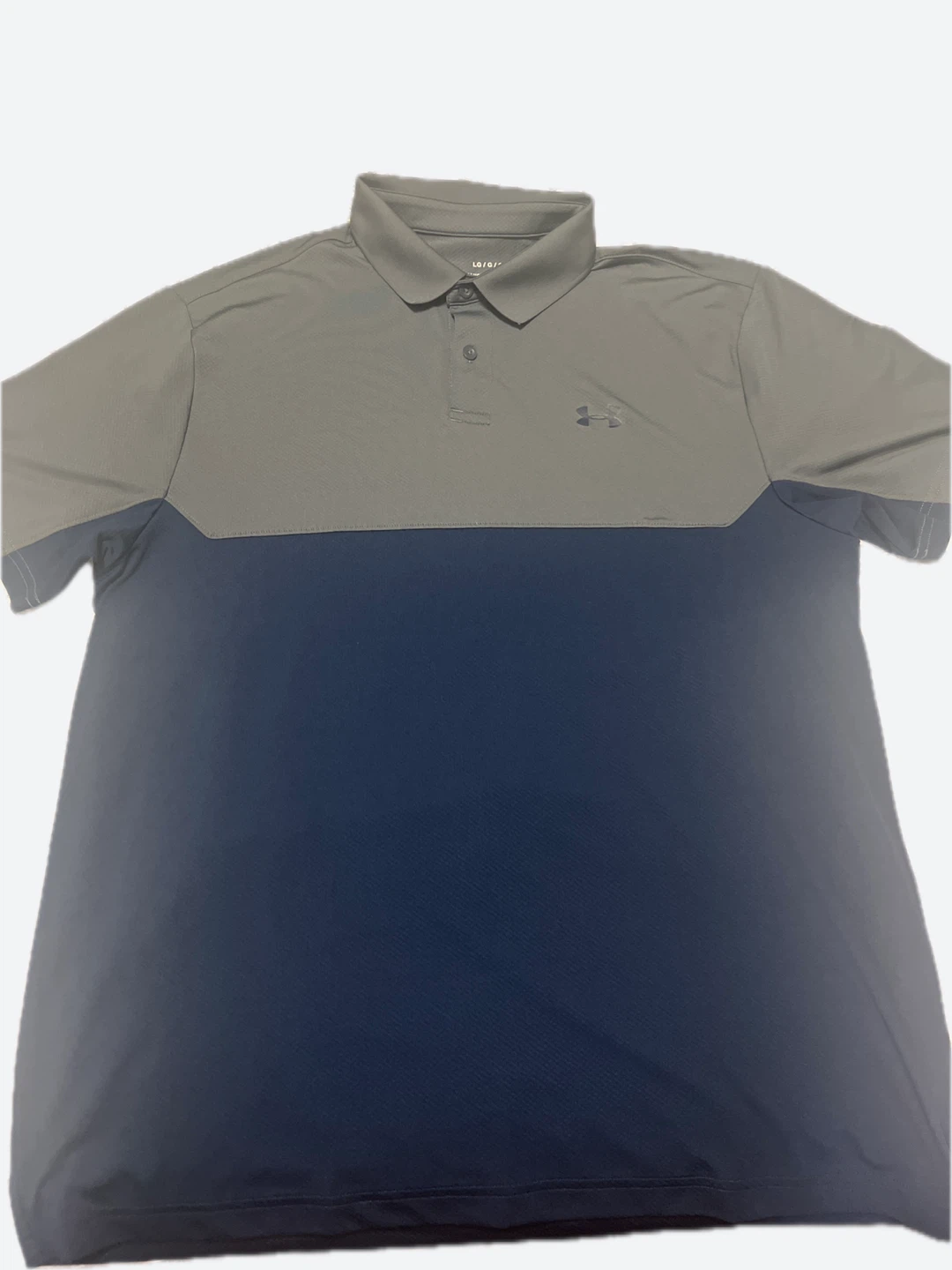 Under Armour Men's Performance Polo Shirt - Grey/Navy - Large - photo 4