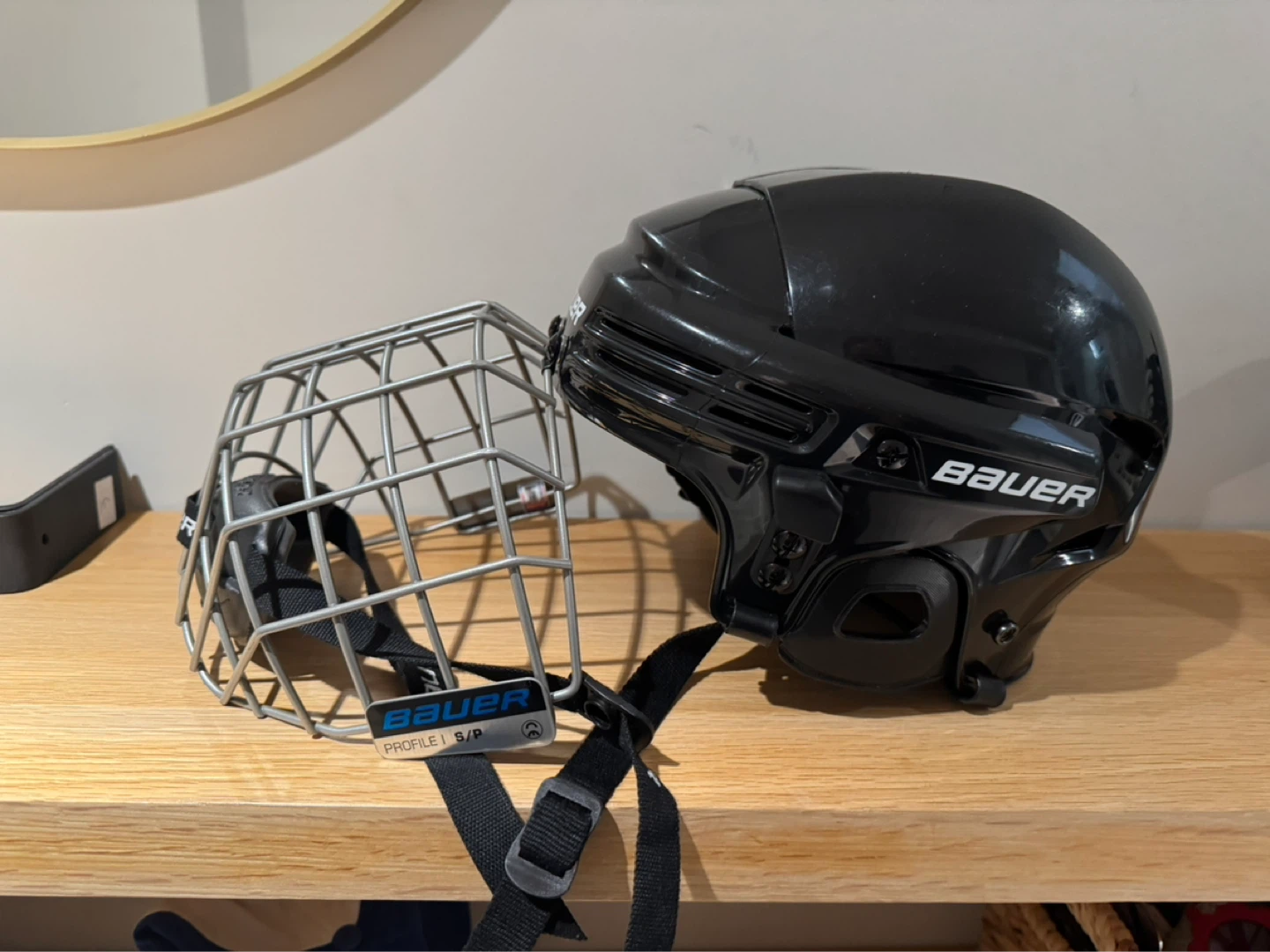 Bauer BHH2100S Hockey Helmet with Cage