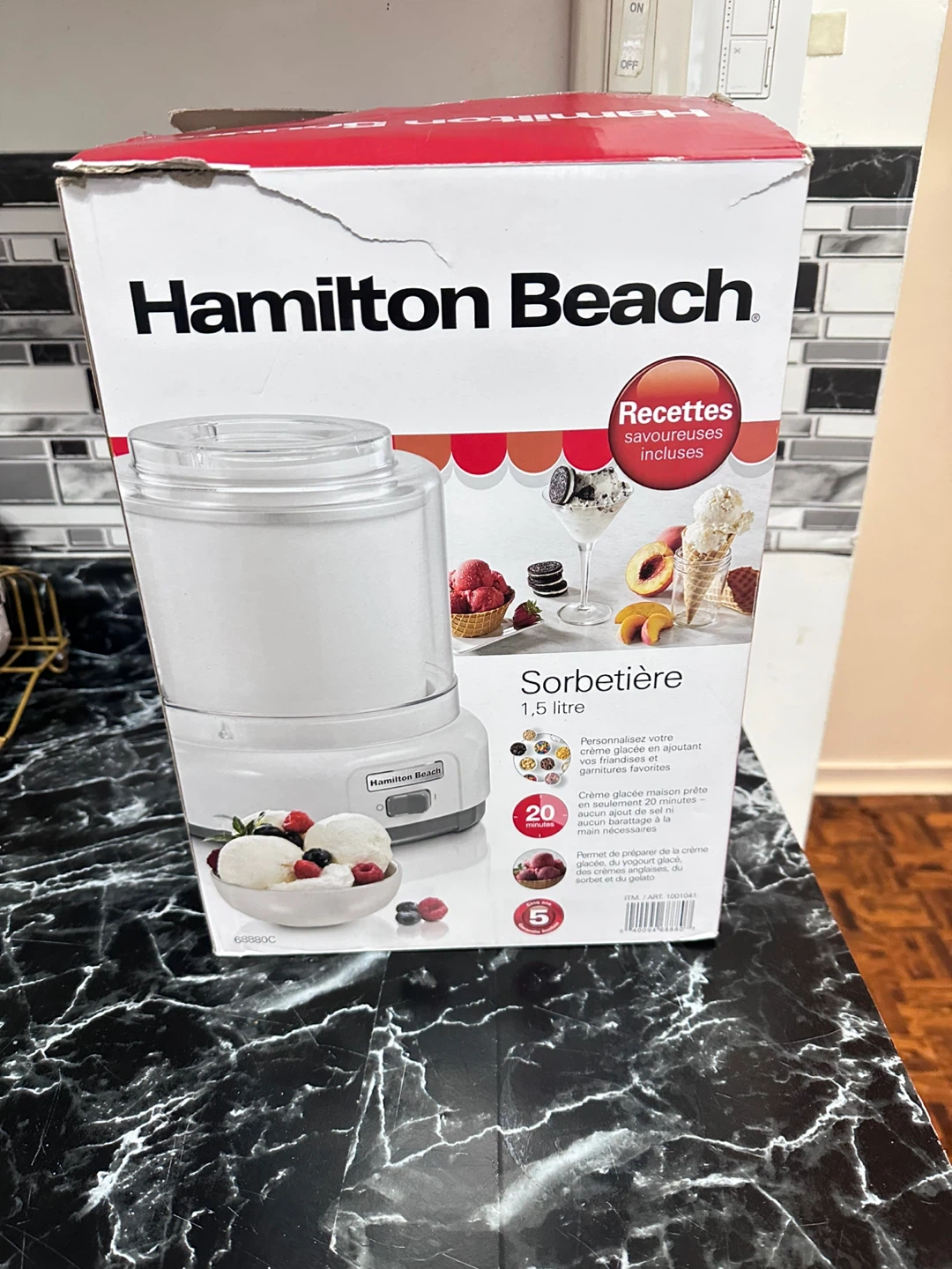 Hamilton Beach Ice Cream Maker - 1.5 Quart