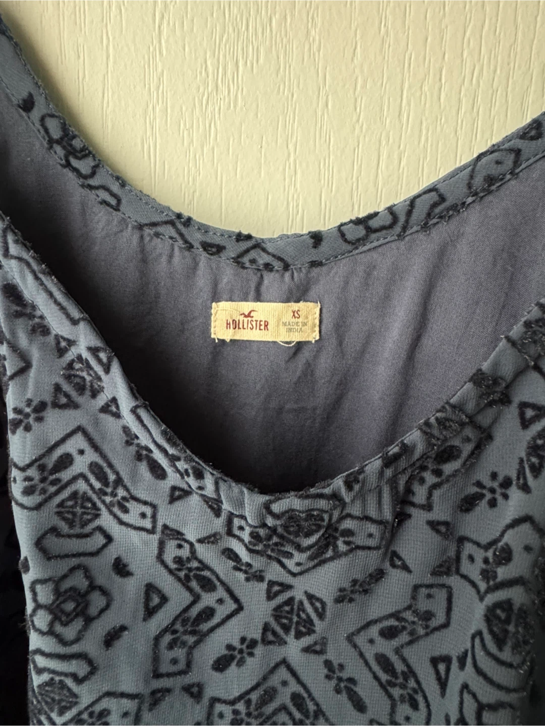 Hollister Blue Patterned Camisole - XS - photo 4