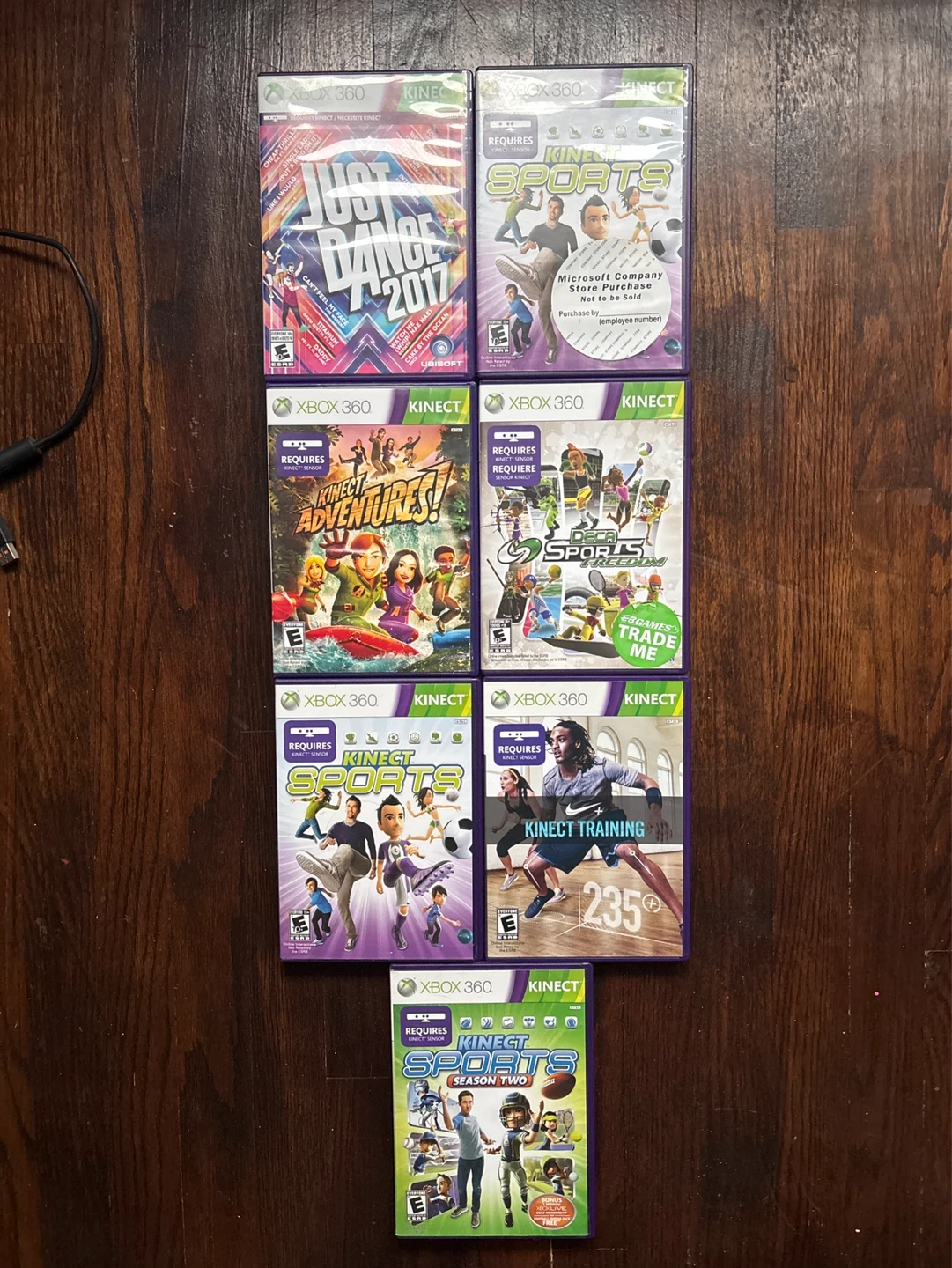 Xbox 360 Console with Kinect, Personalized Controller and Games - photo 4