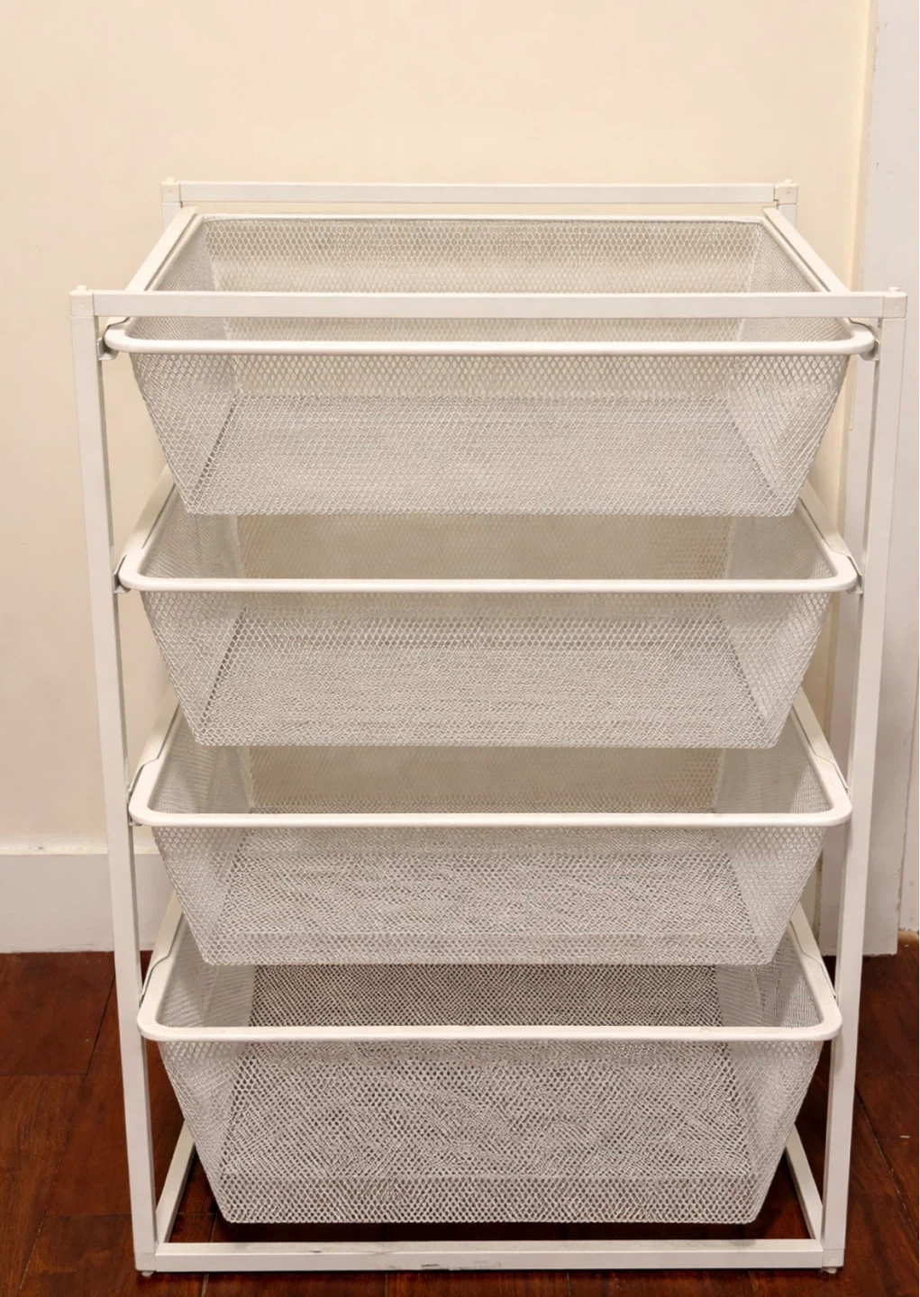 Ikea 4-Tier Mesh Drawer Rolling Cart