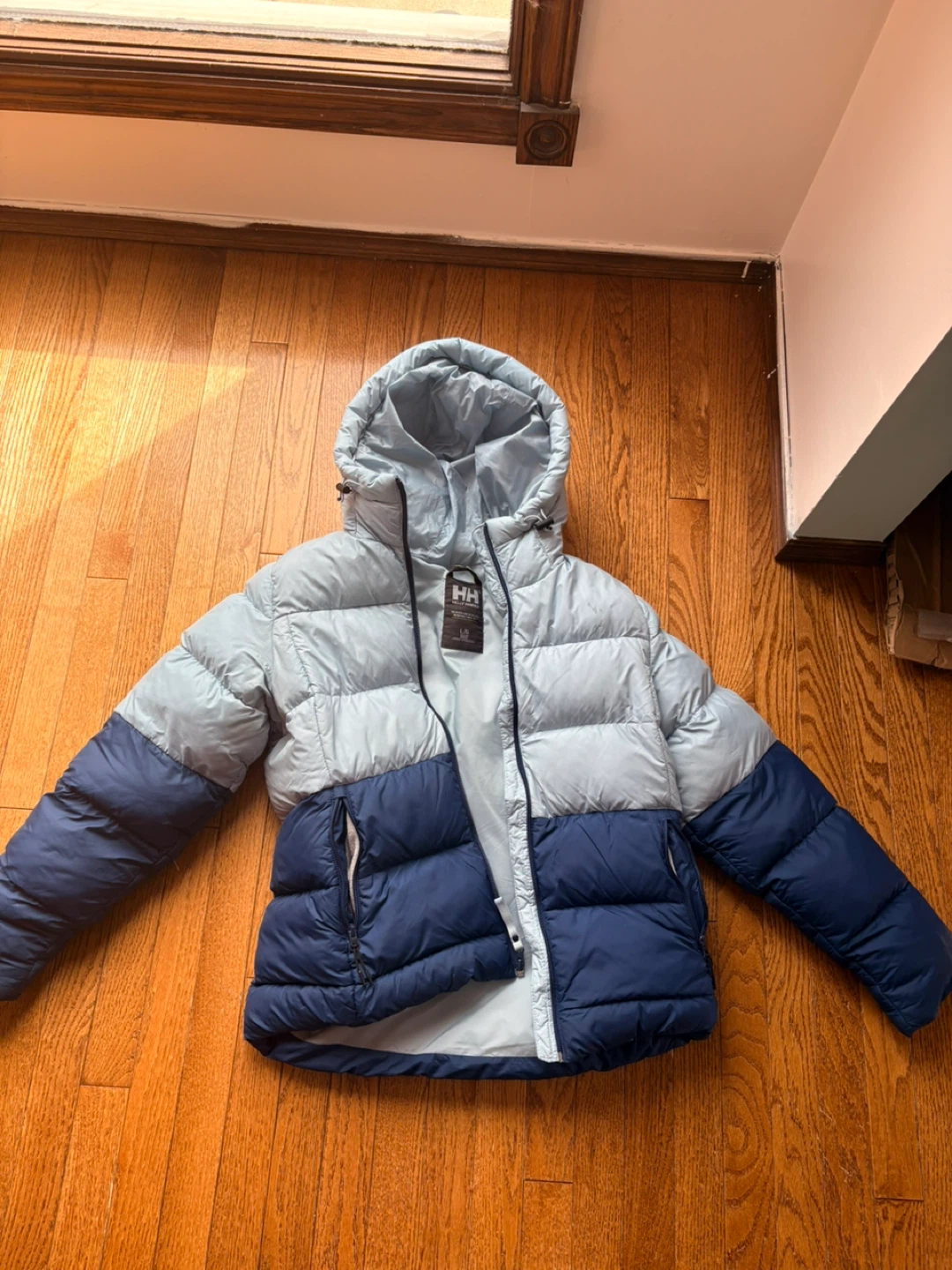 Helly Hansen blue winter coat