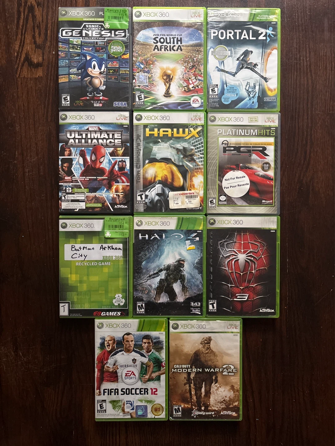 Xbox 360 Console with Kinect, Personalized Controller and Games - photo 5
