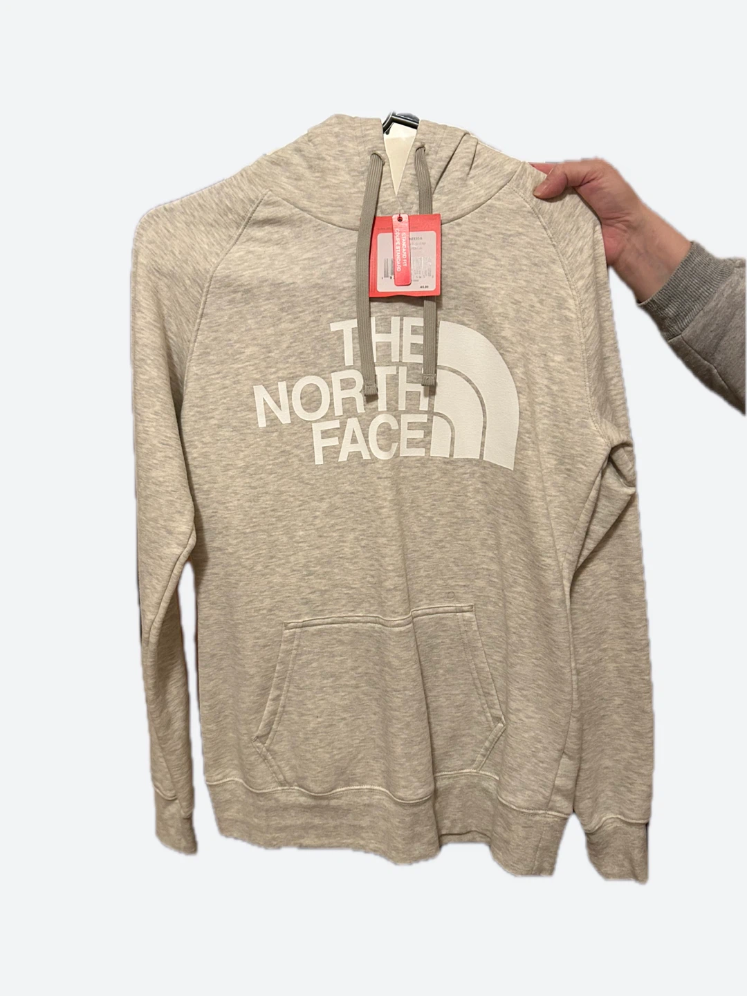 Gray The North Face Pullover Hoodie