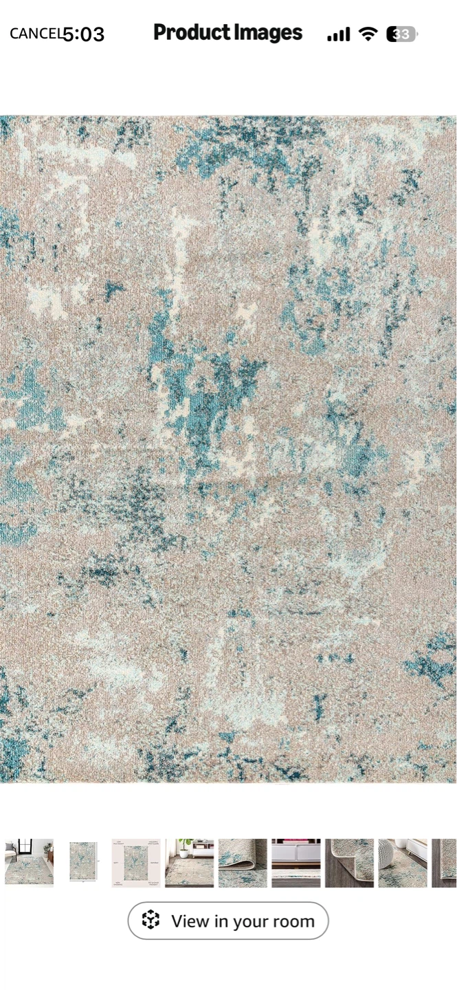 Area Rug - Abstract Design