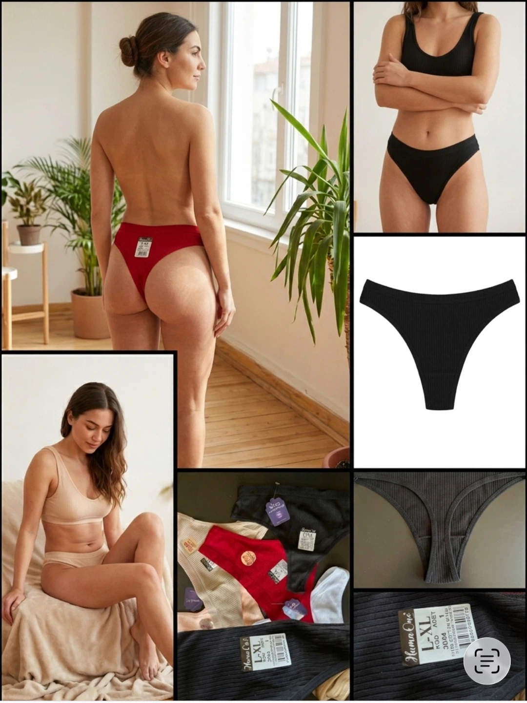 Huma One Cotton Briefs (S-M-L-XL)
