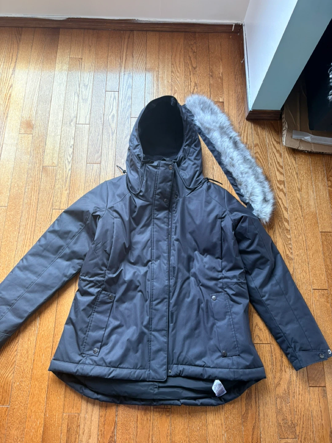 Columbia black winter coat