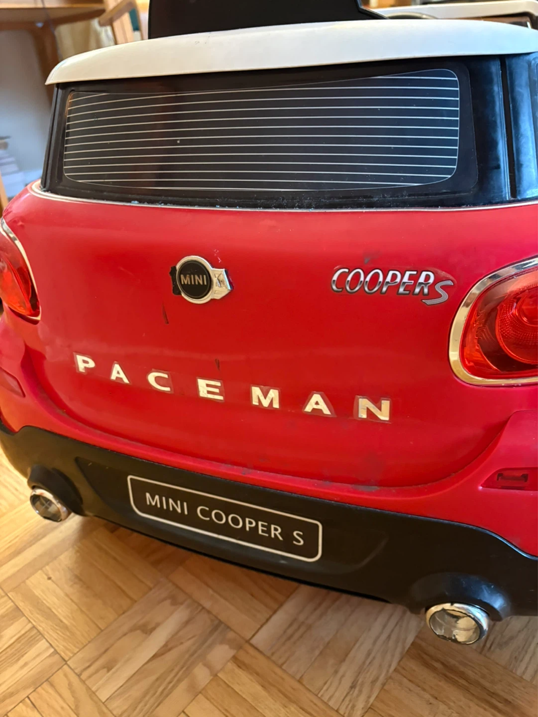 Kids Ride-On Car - Red Mini Cooper S Paceman - photo 2