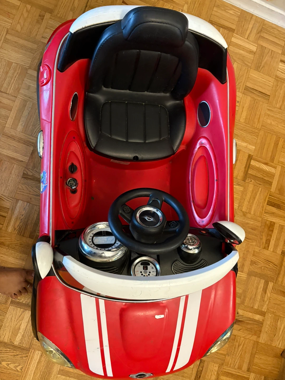 Kids Ride-On Car - Red Mini Cooper S Paceman