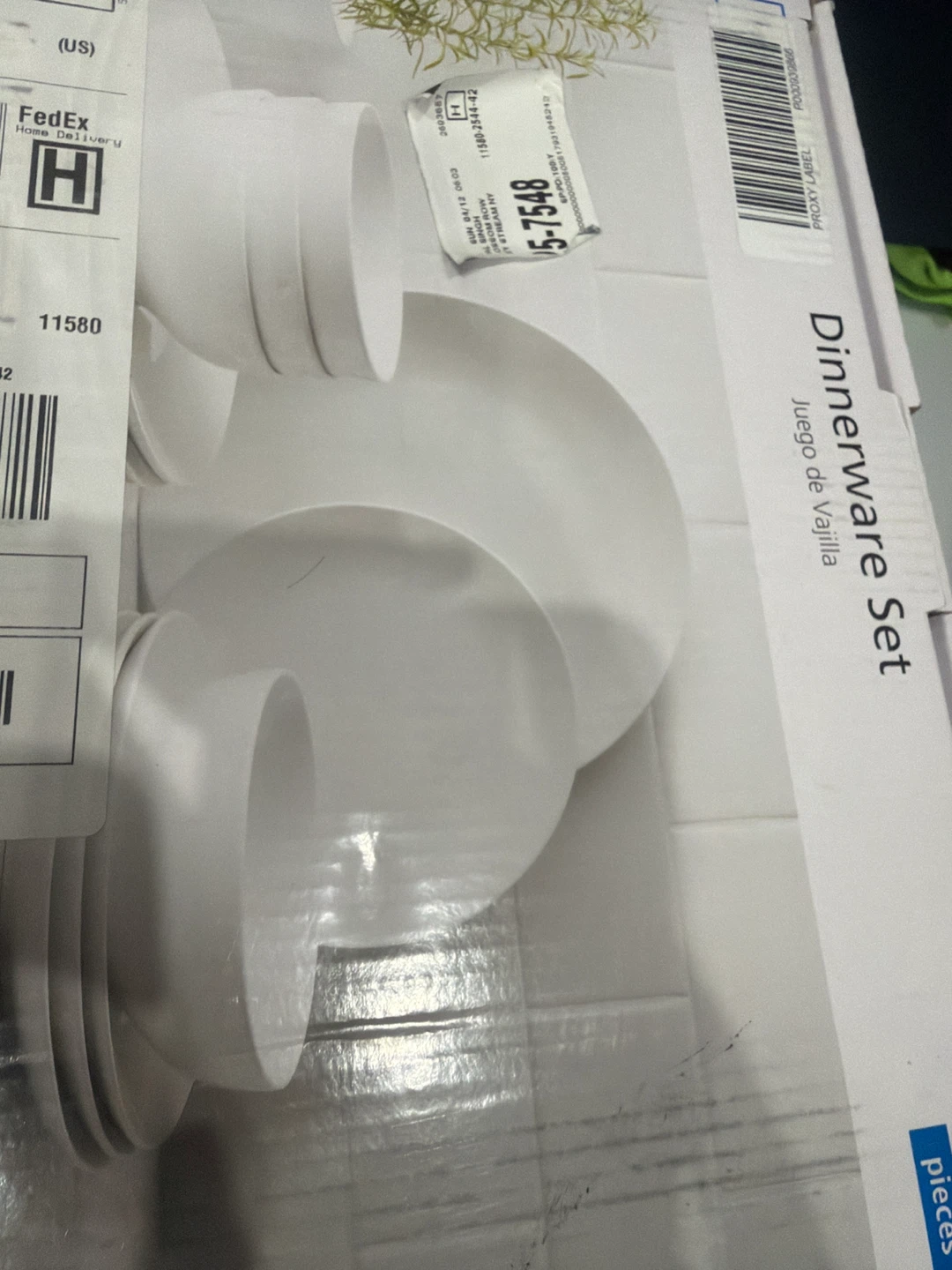 Mainstays Dinnerware Set - White, Service for 4 - photo 3