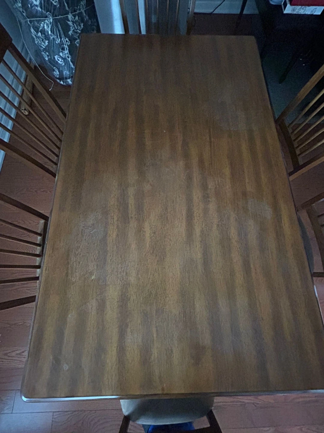 Wooden Dining Table Set with 6 Chairs - photo 4