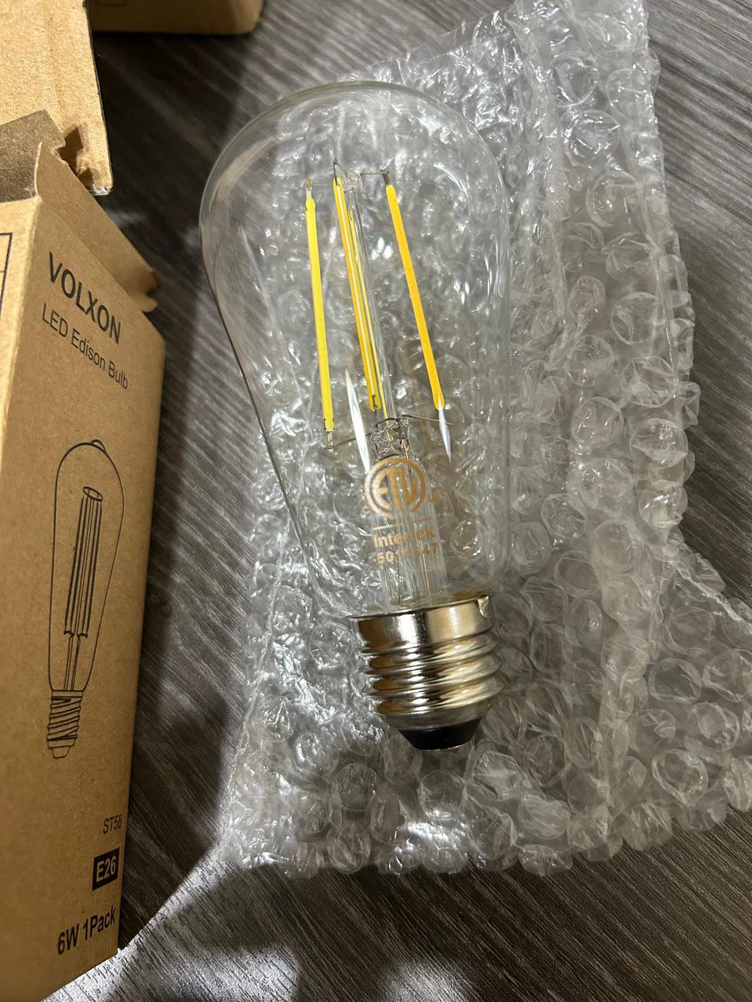 New-VOLXON LED Edison Bulbs (4 Pack) - photo 3