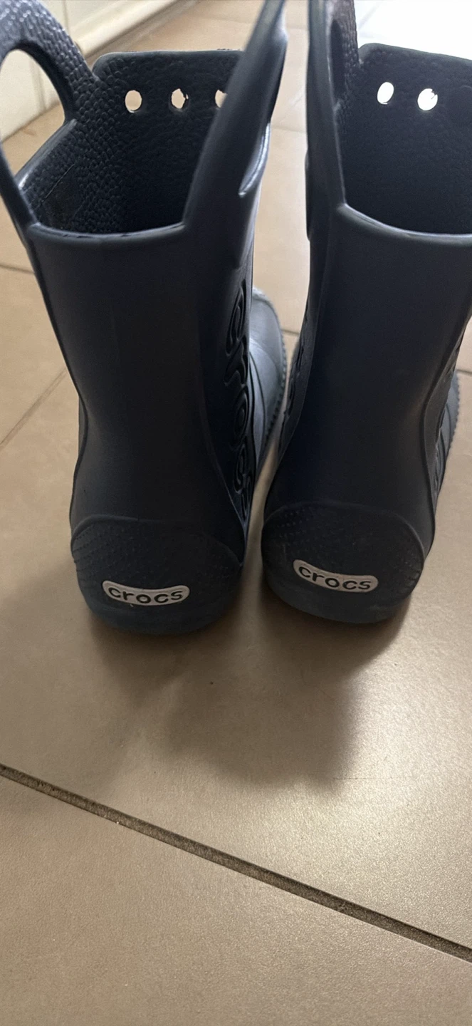 Crocs Kids' Handle It Rain Boots C12