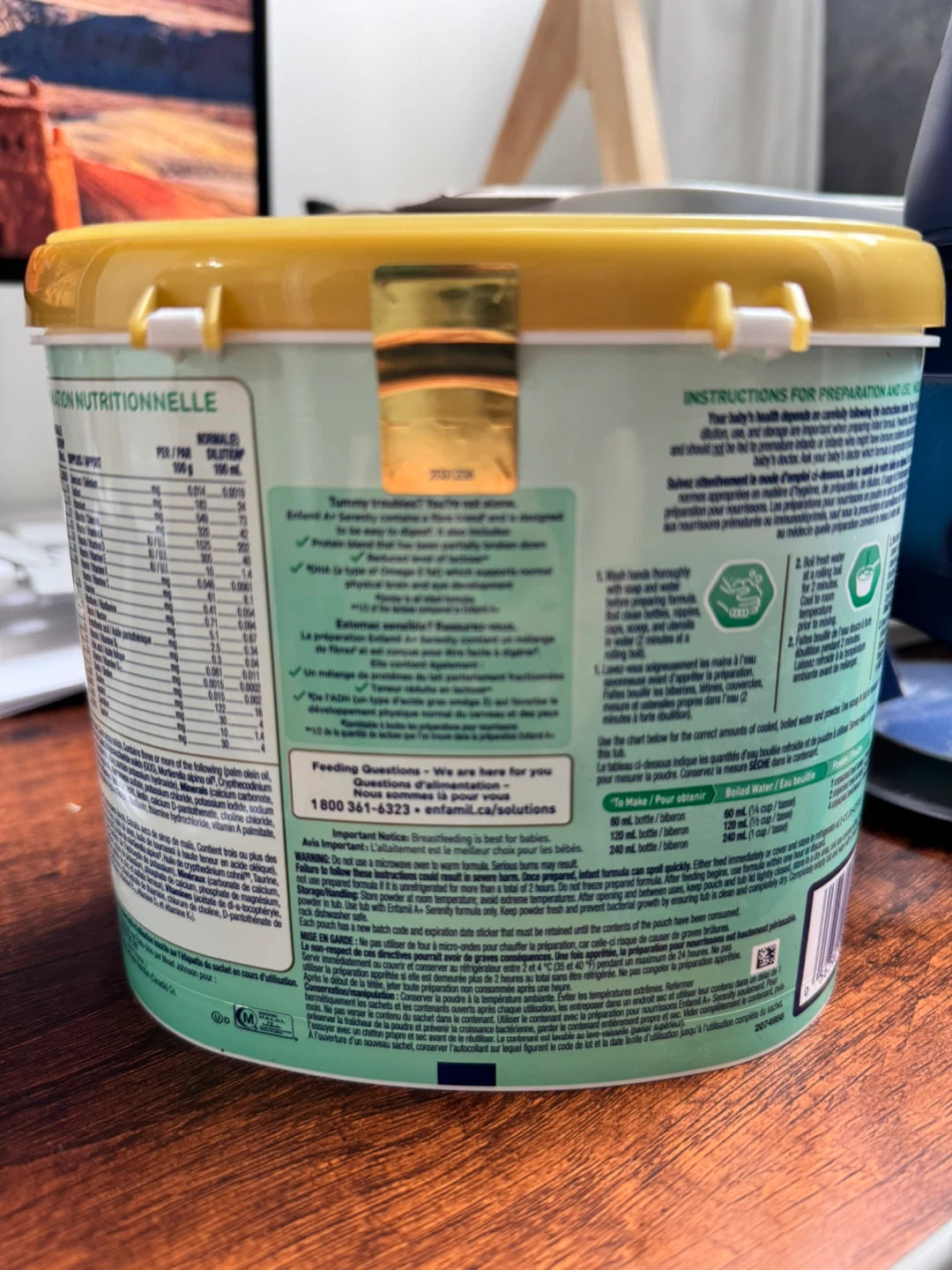 BNIB Enfamil A+ Serenity Infant Formula (0-12m) - Exp Nov 2026 - photo 2