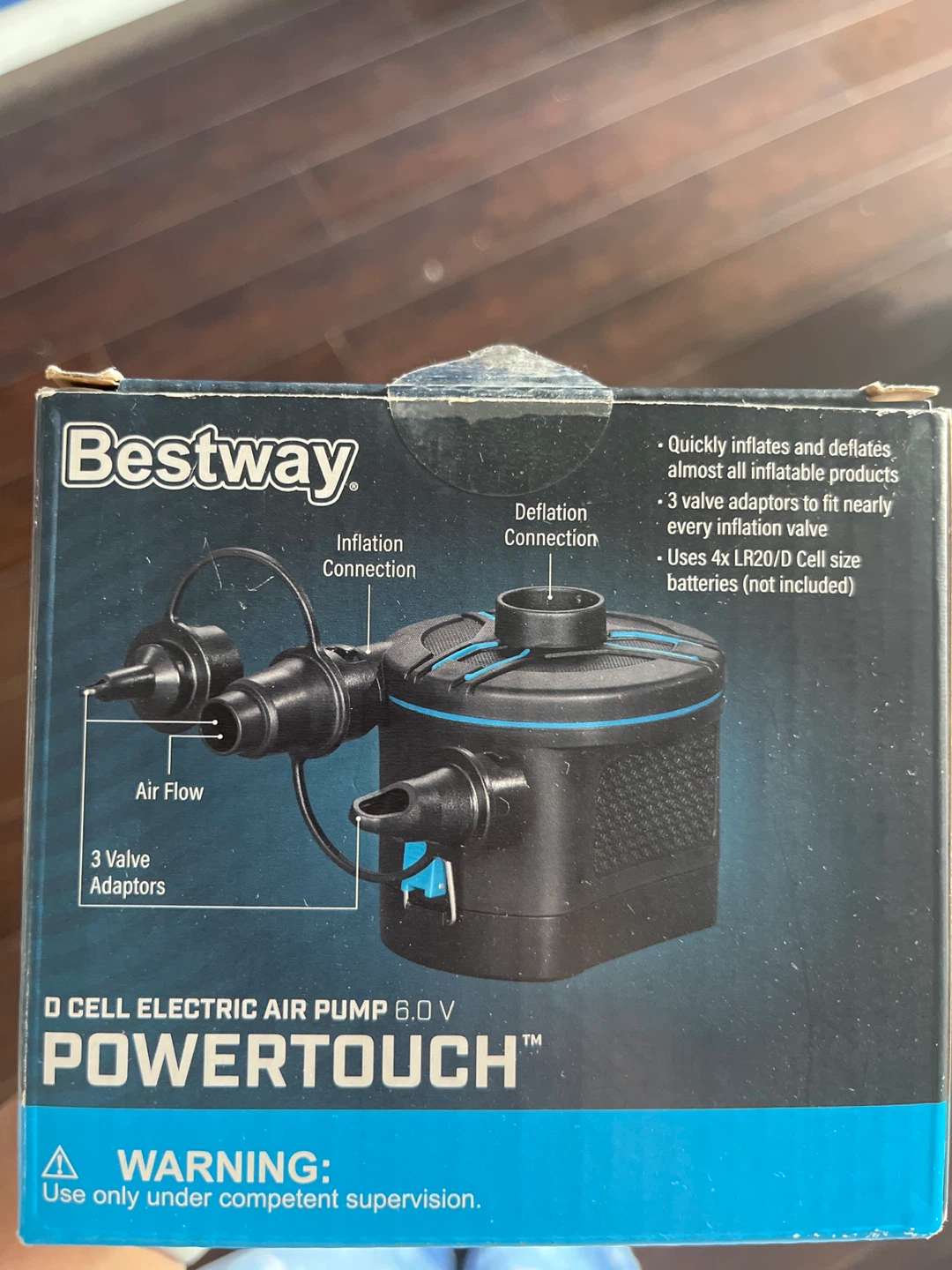 Bestway Powertouch D Cell Electric Air Pump 6.0 V - photo 2