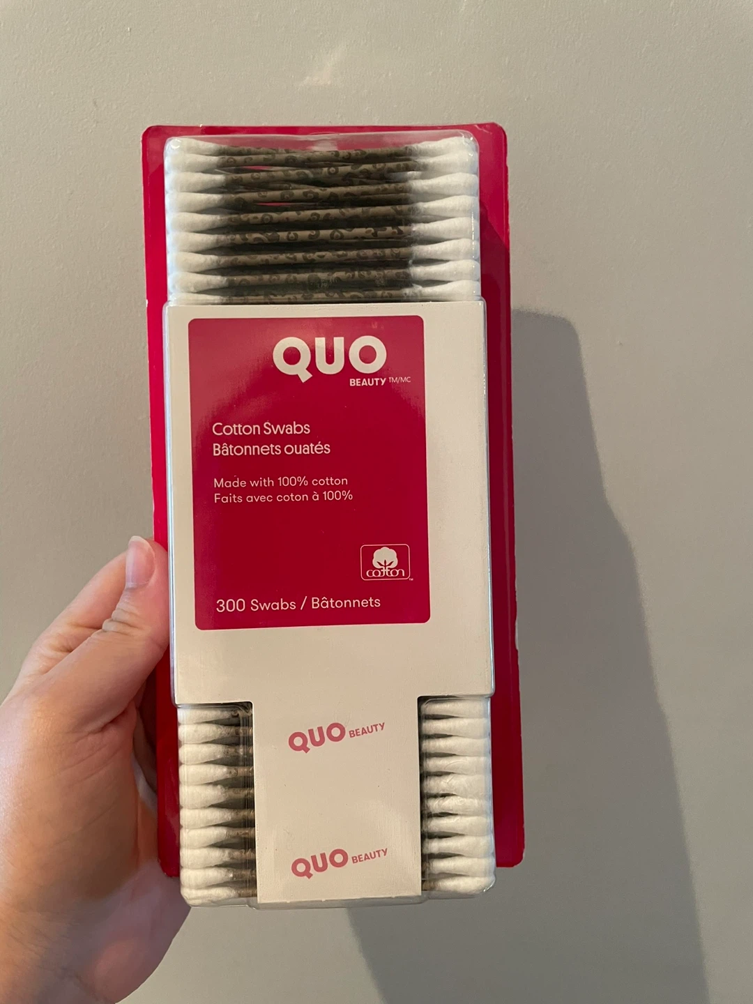 New QUO Cotton Swabs - 300 ct