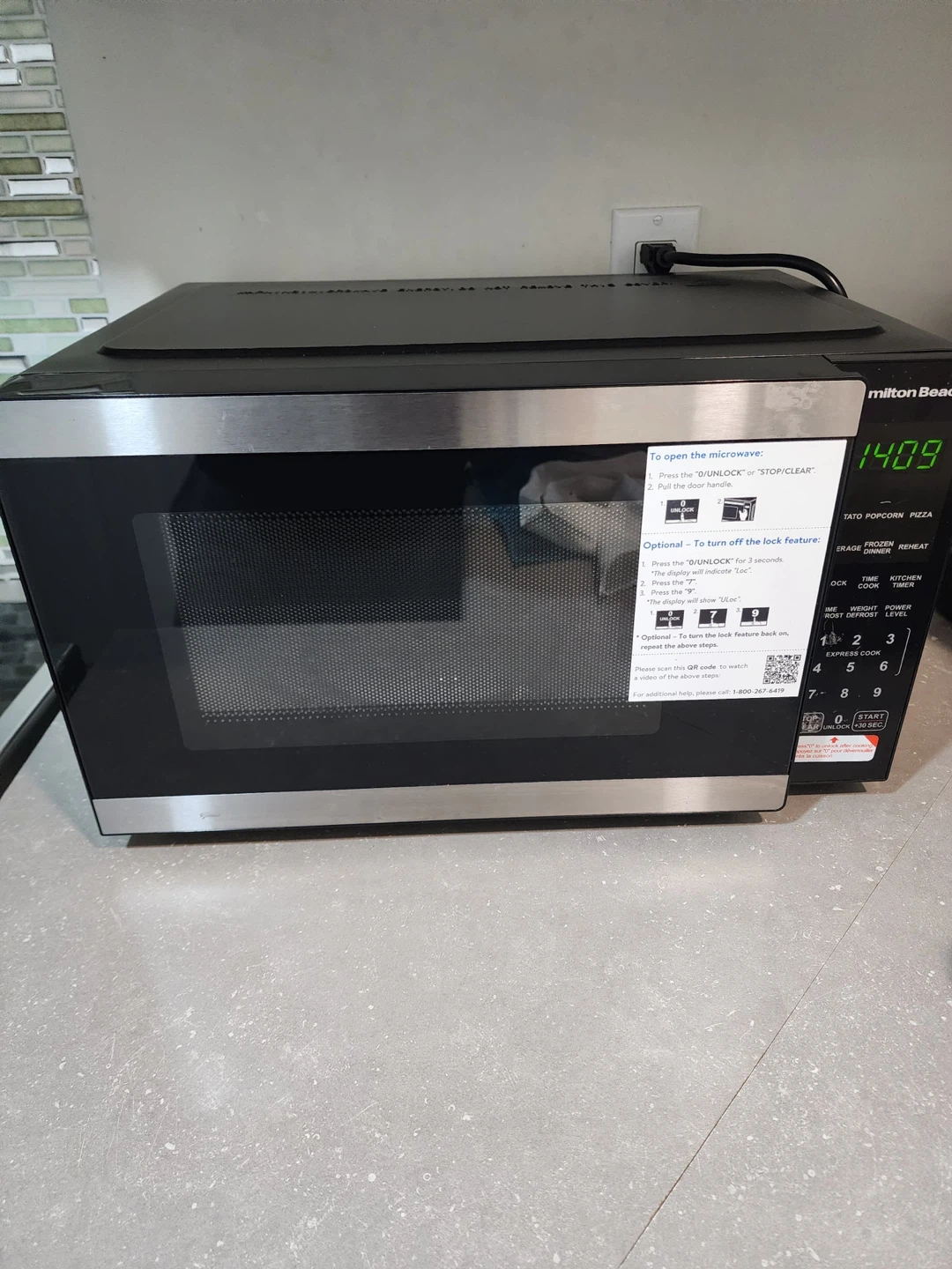 Hamilton Beach Microwave Oven